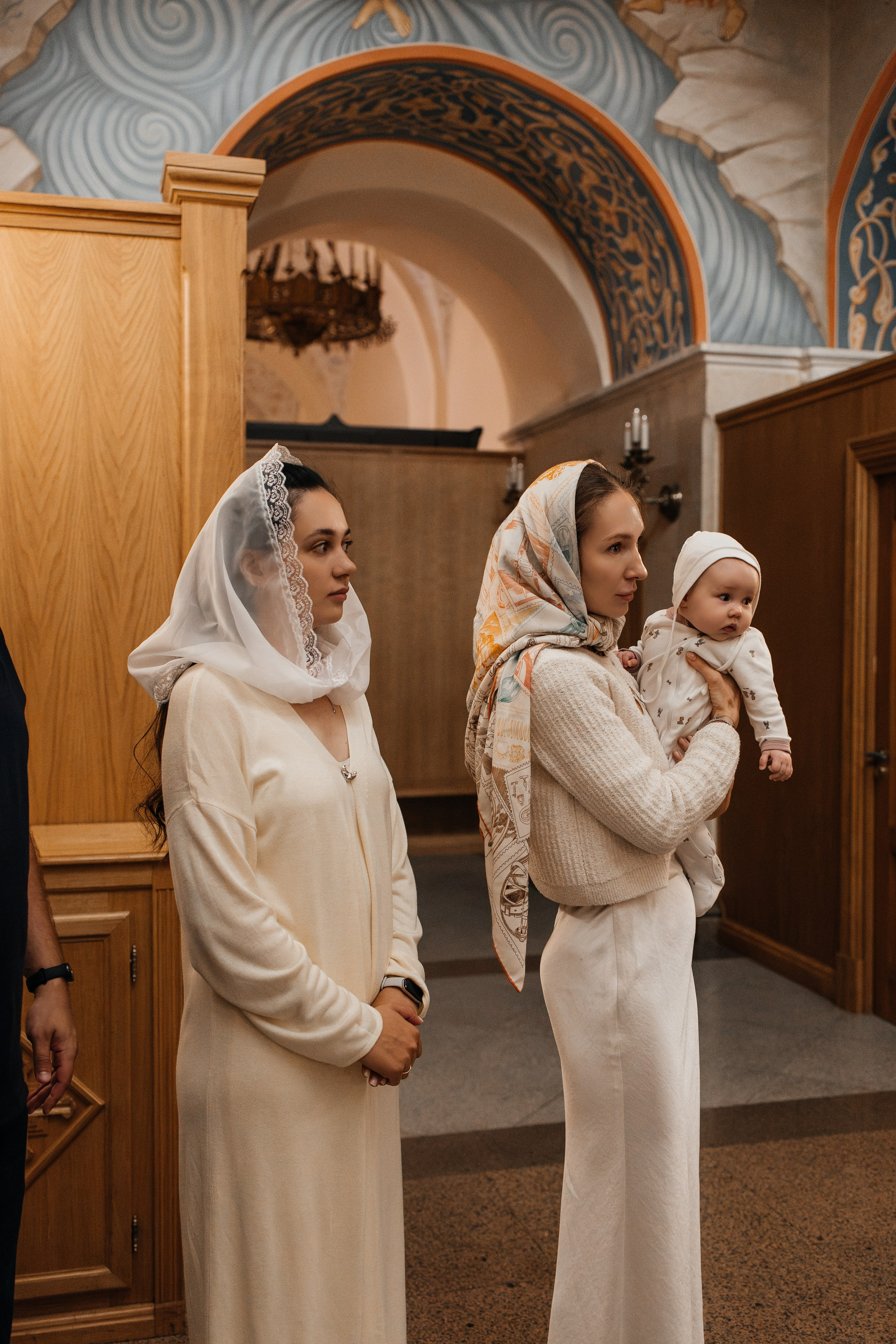 Крещение Анны. Семейный фотограф в Москве Алина Киблина
