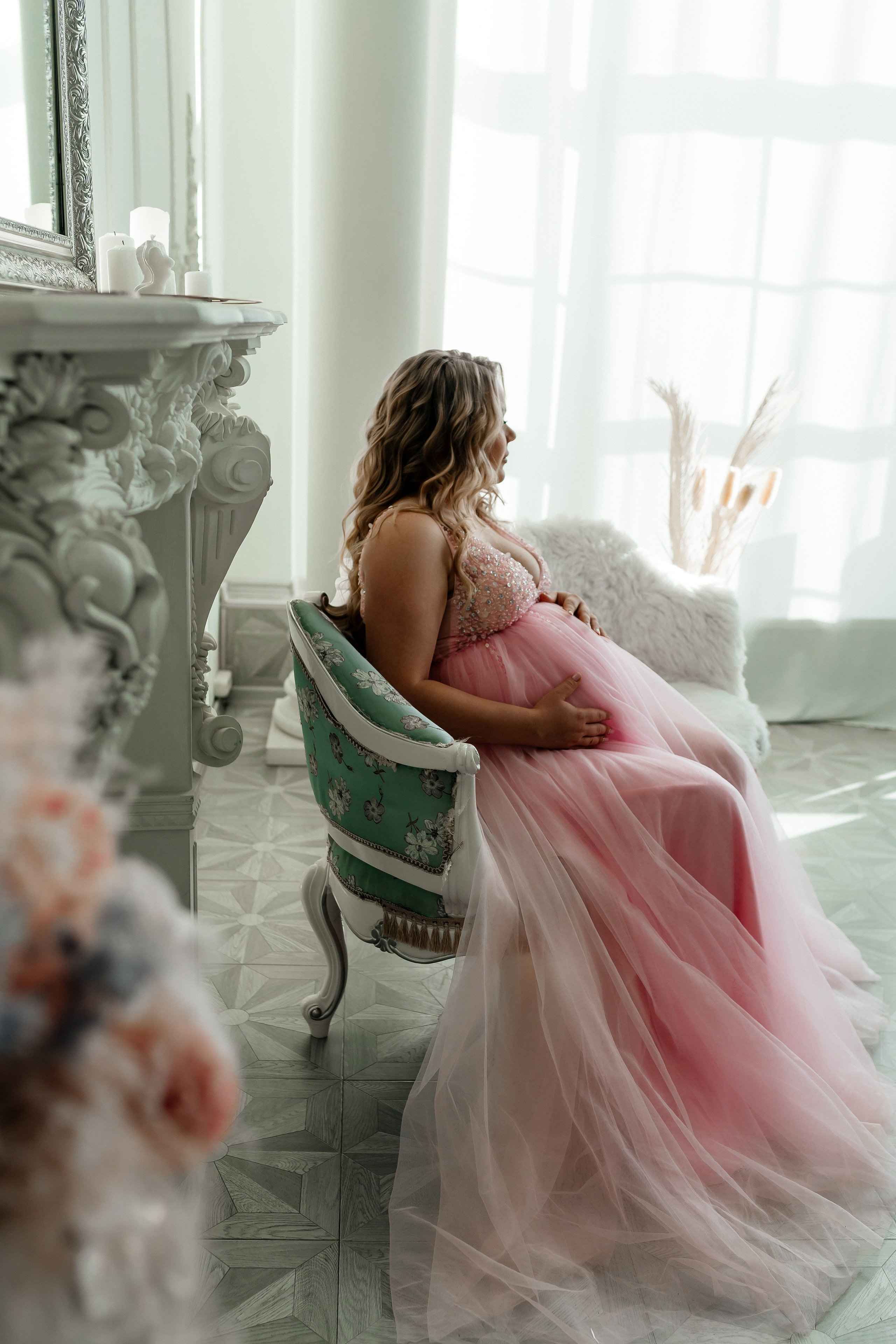 Нежная фотосессия для беременных. Фотограф Ким Наталья в Красноярске