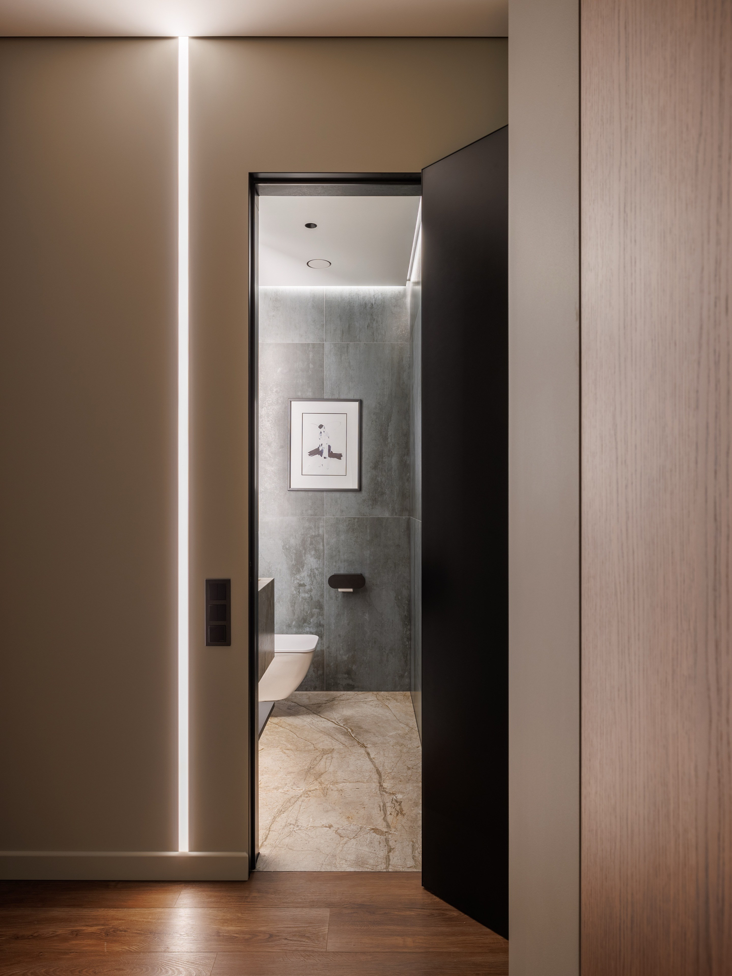 Interior photos of a 70 sq.m apartment in the Dynasty residential complex. Commercial photographer | Anton Ermakov