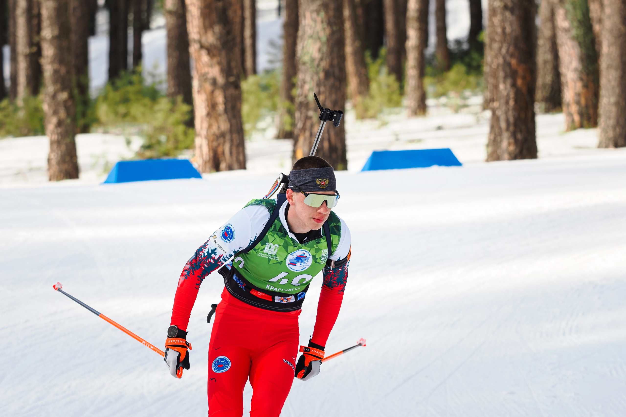 Биатлон / Первенство России. Репортажный фотограф Алексей Козьмин