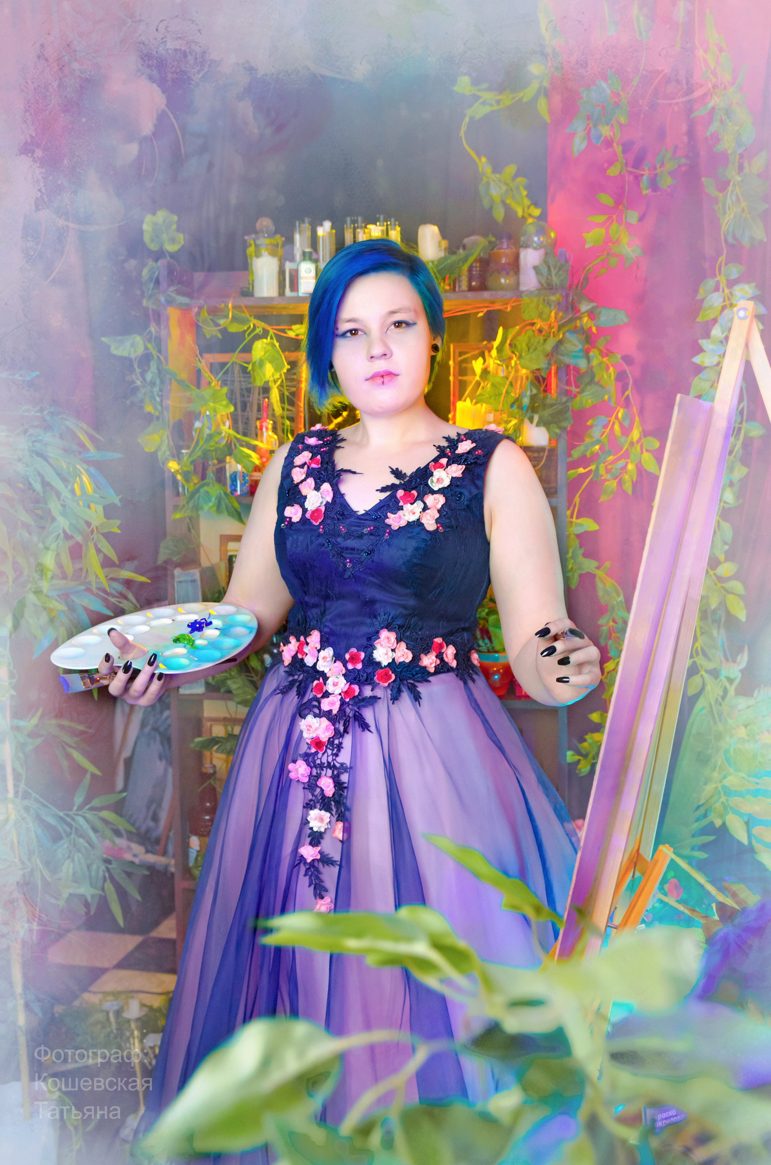 Художница. Фотографы для фотосессий в Новосибирске