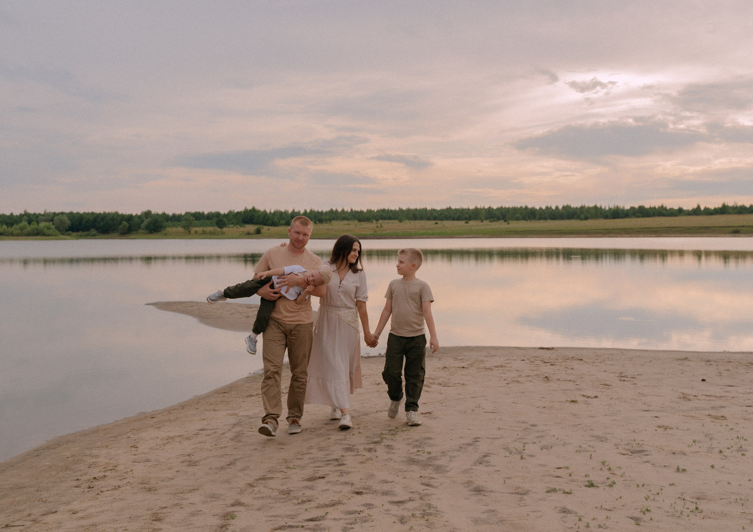 на берегу неба…