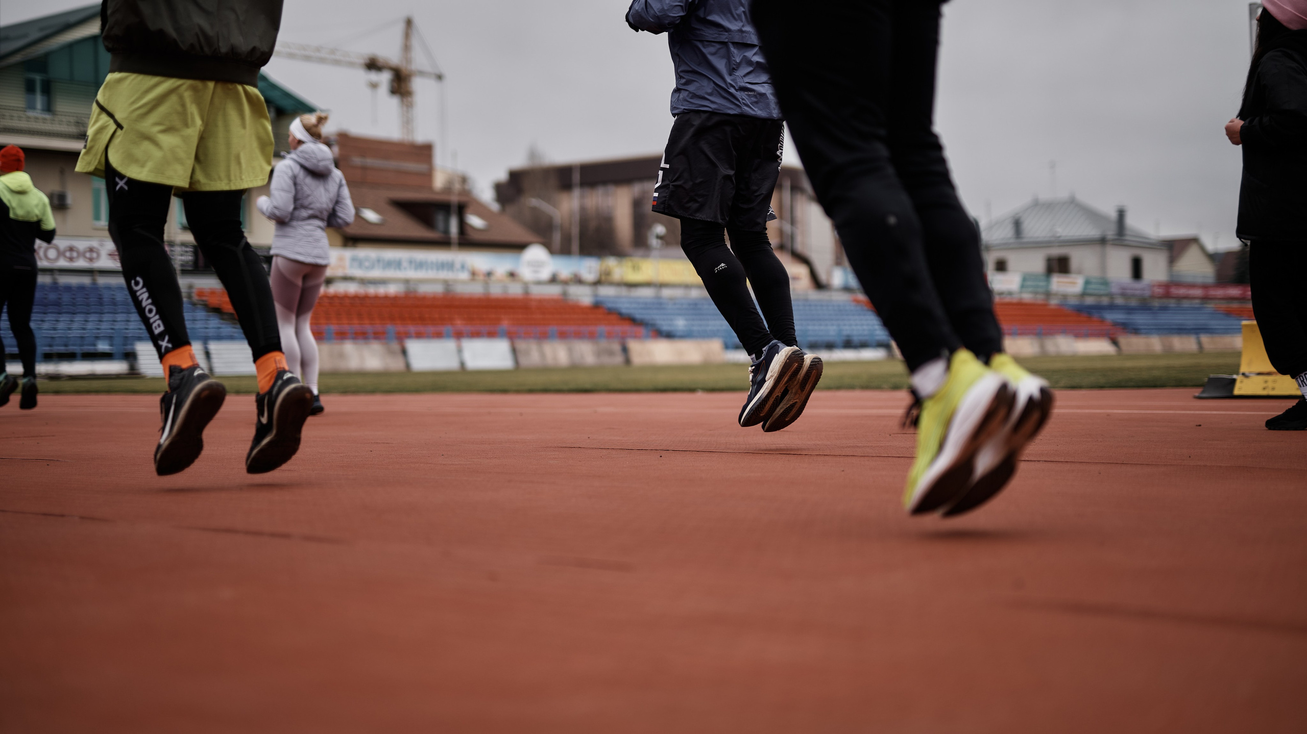 Тренировка Kavkaz Run. Руслан Хорошилов, Ирина Дмитриева. Репортажный фотограф в Краснодаре, Иван Ванюшенков