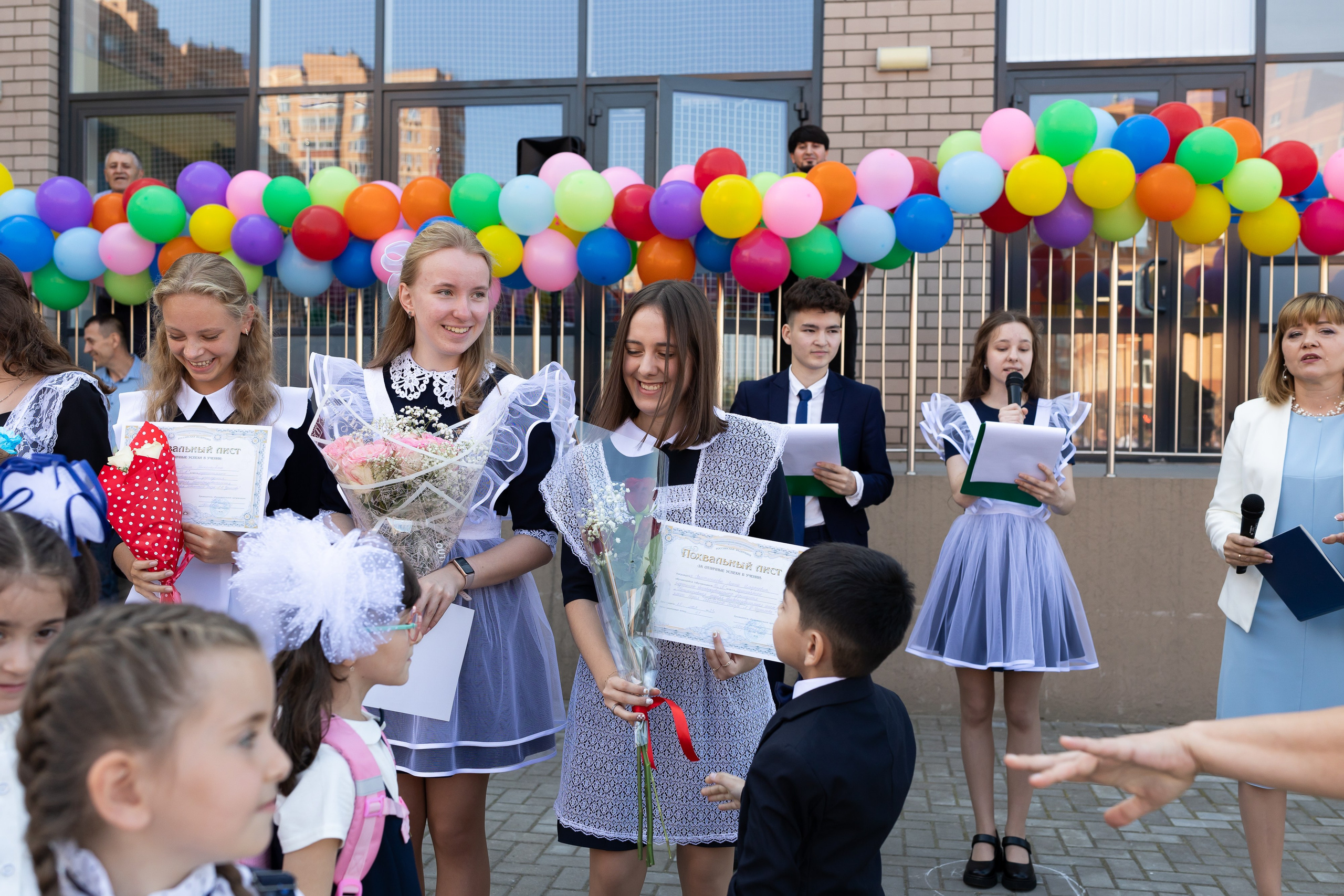 Линейка 1 сентября. Профессиональный Фотограф в Москве Андрей Славнов