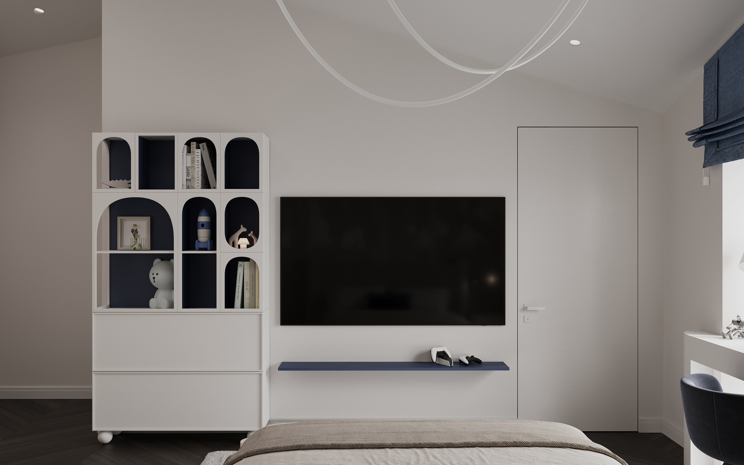 River Park | Children rooms. Екатерина Коренева | 3d визуализация