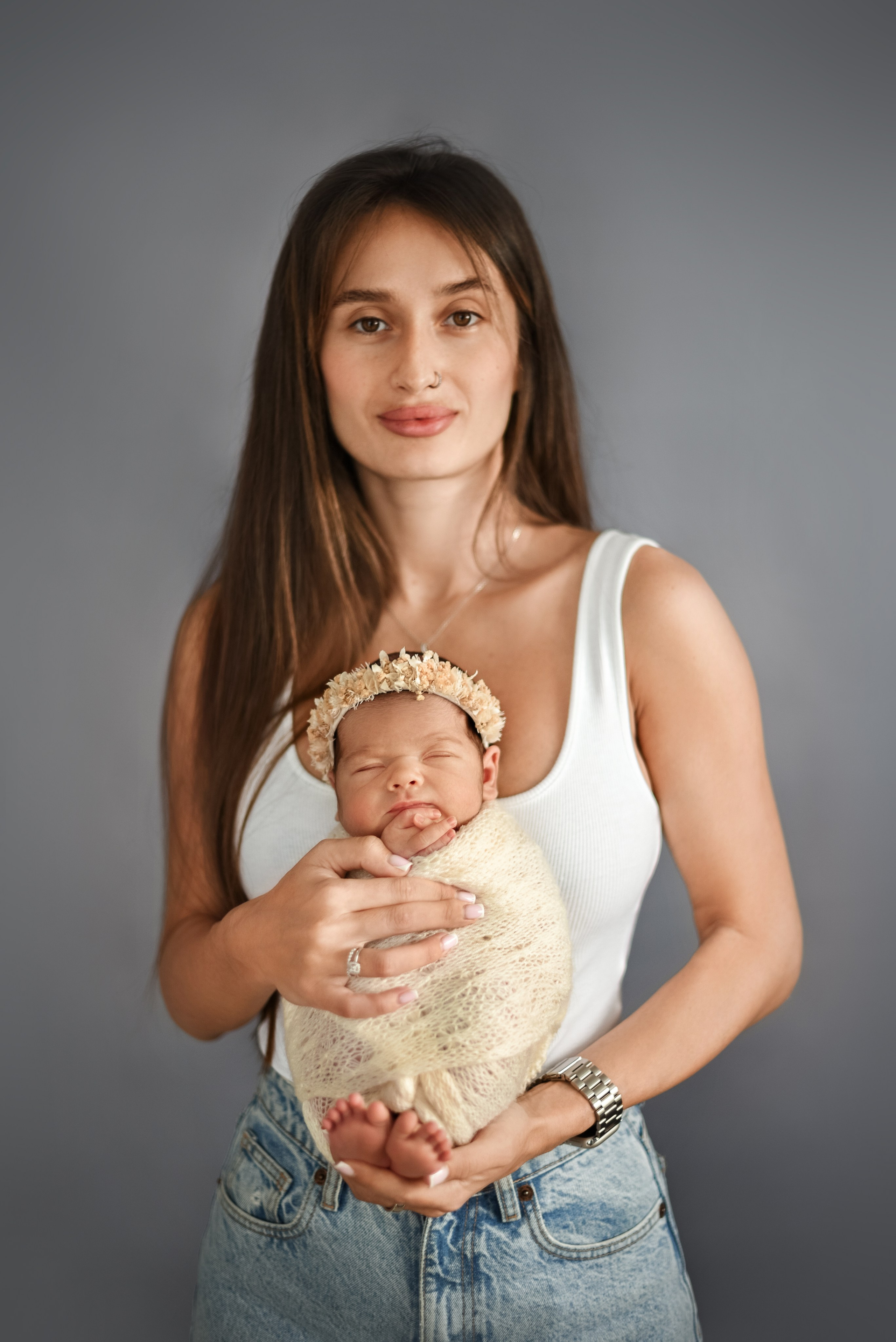 Кадры с родителями. Фотограф новорождённых в Сочи Наталия Дмитриева