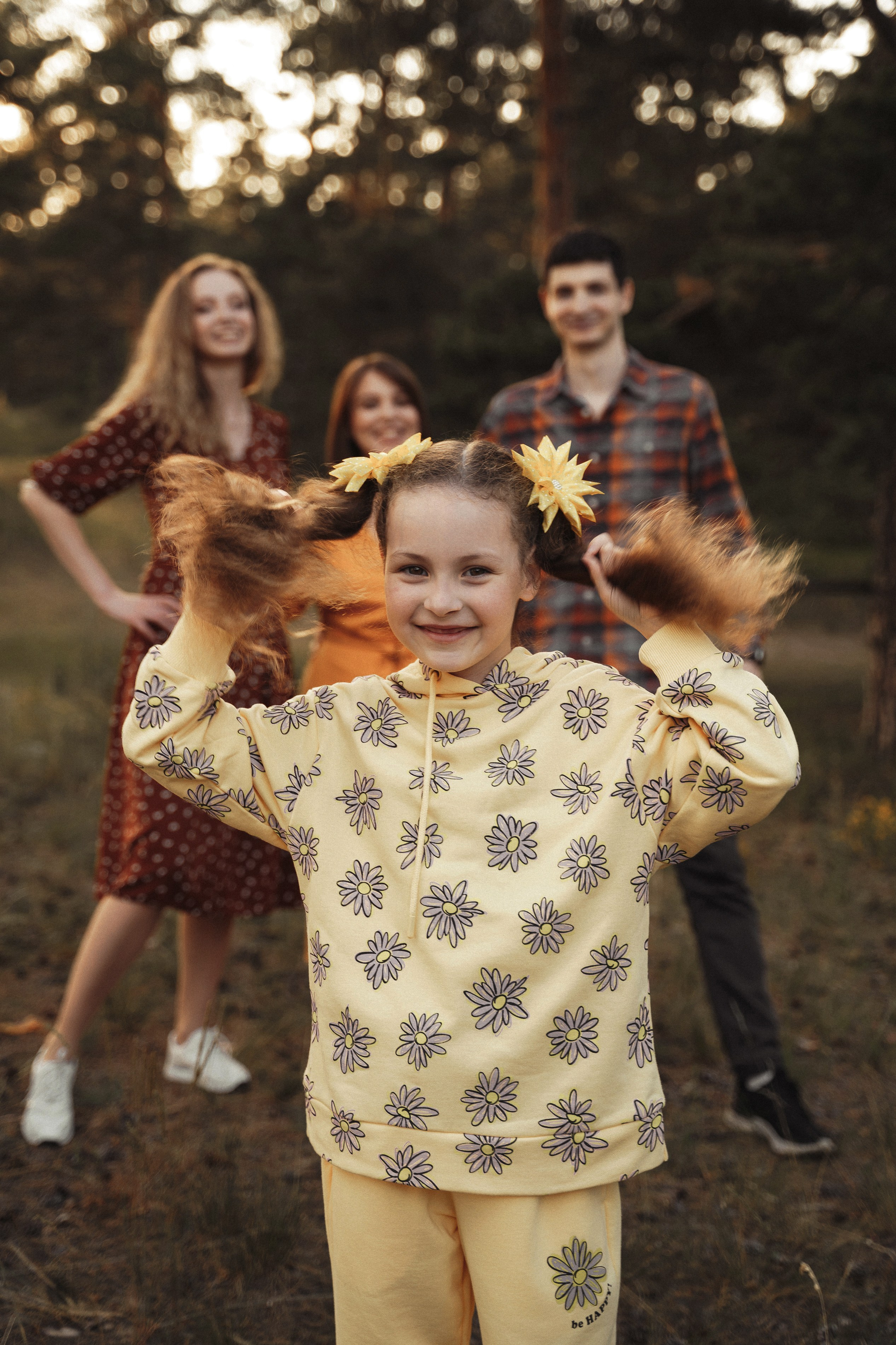 Татьяна и семья. Фотограф Алексей Кутырёв