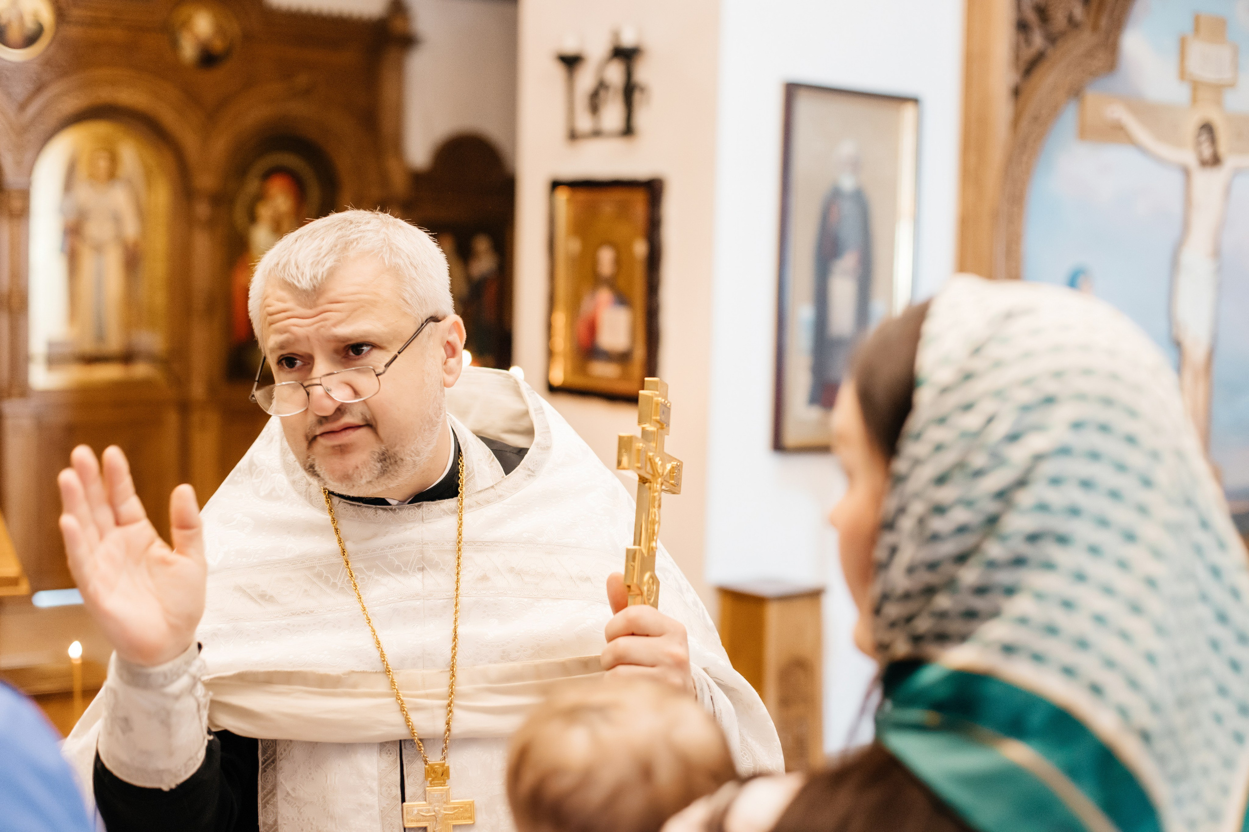 Крещение Андрея. Церковь Преображения Господня. Фотограф ВИКА МЕДУЗА
