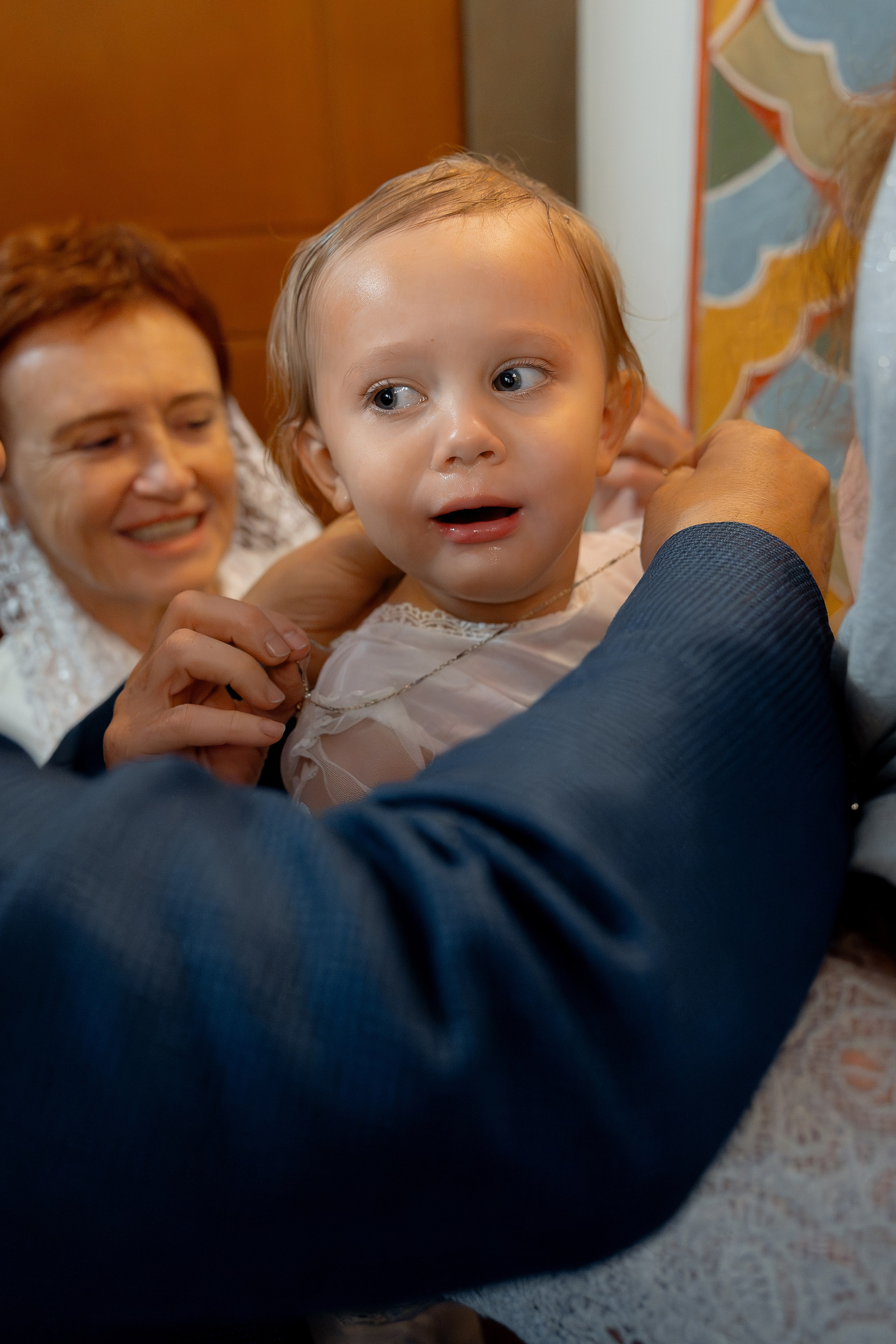 Таинство крещения Машеньки. Свадебный фотограф в Москве