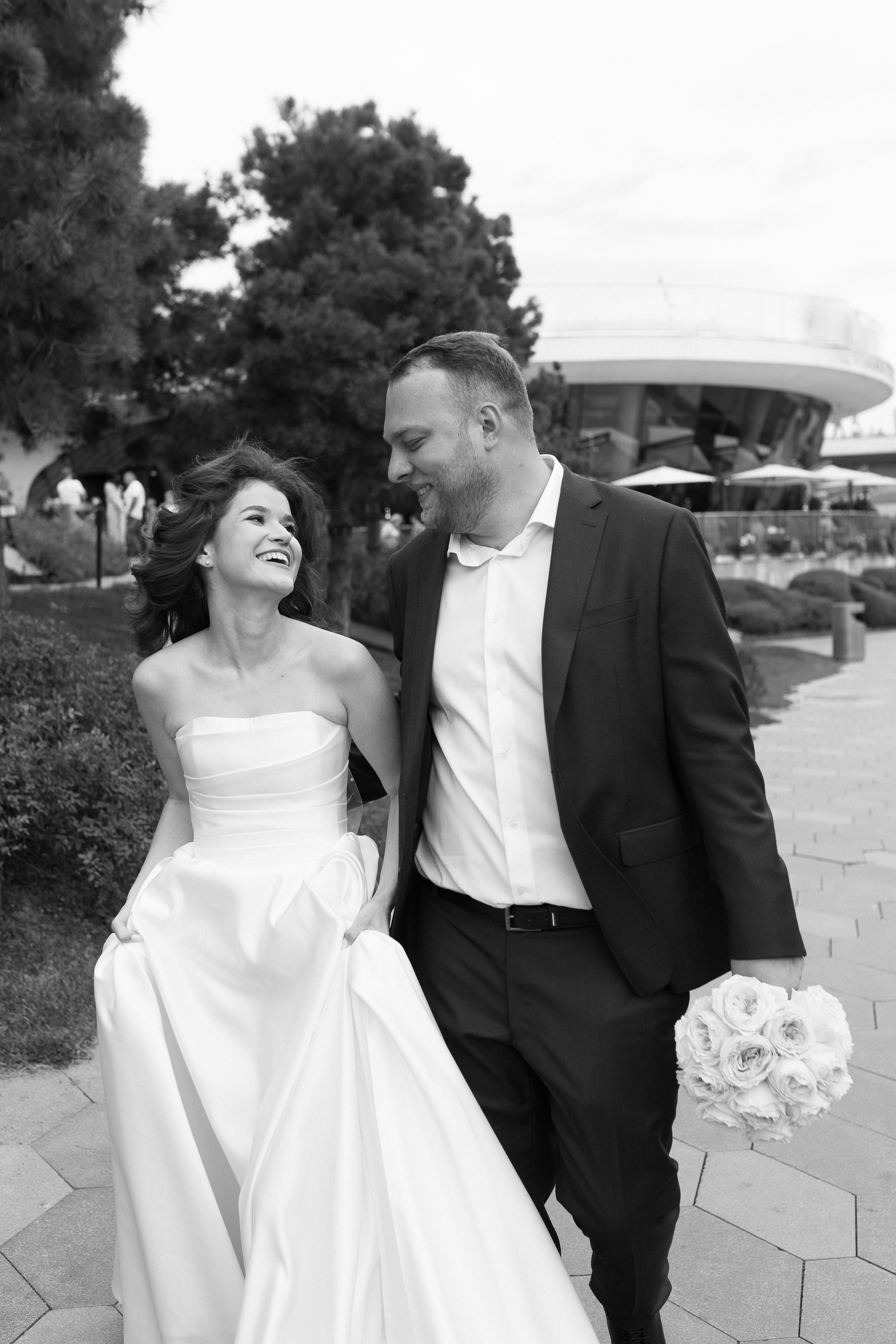 Регистрация в Гостином дворе, ужин в ресторане Библиотека в Переделкино. Свадебный фотограф в Москве Мария Крош