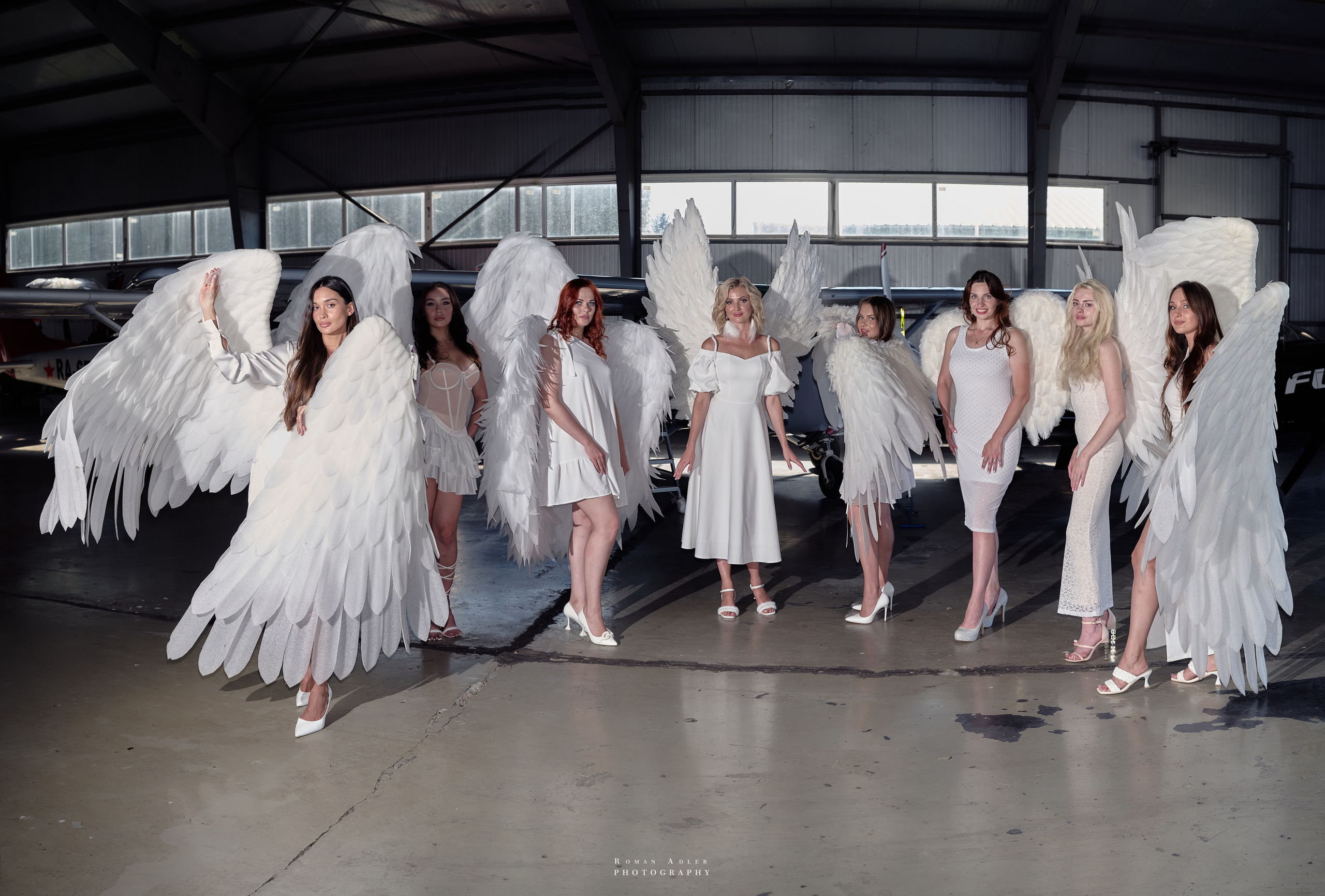 Ангелы ТОП Стюардесс. Фотограф Роман Адлер