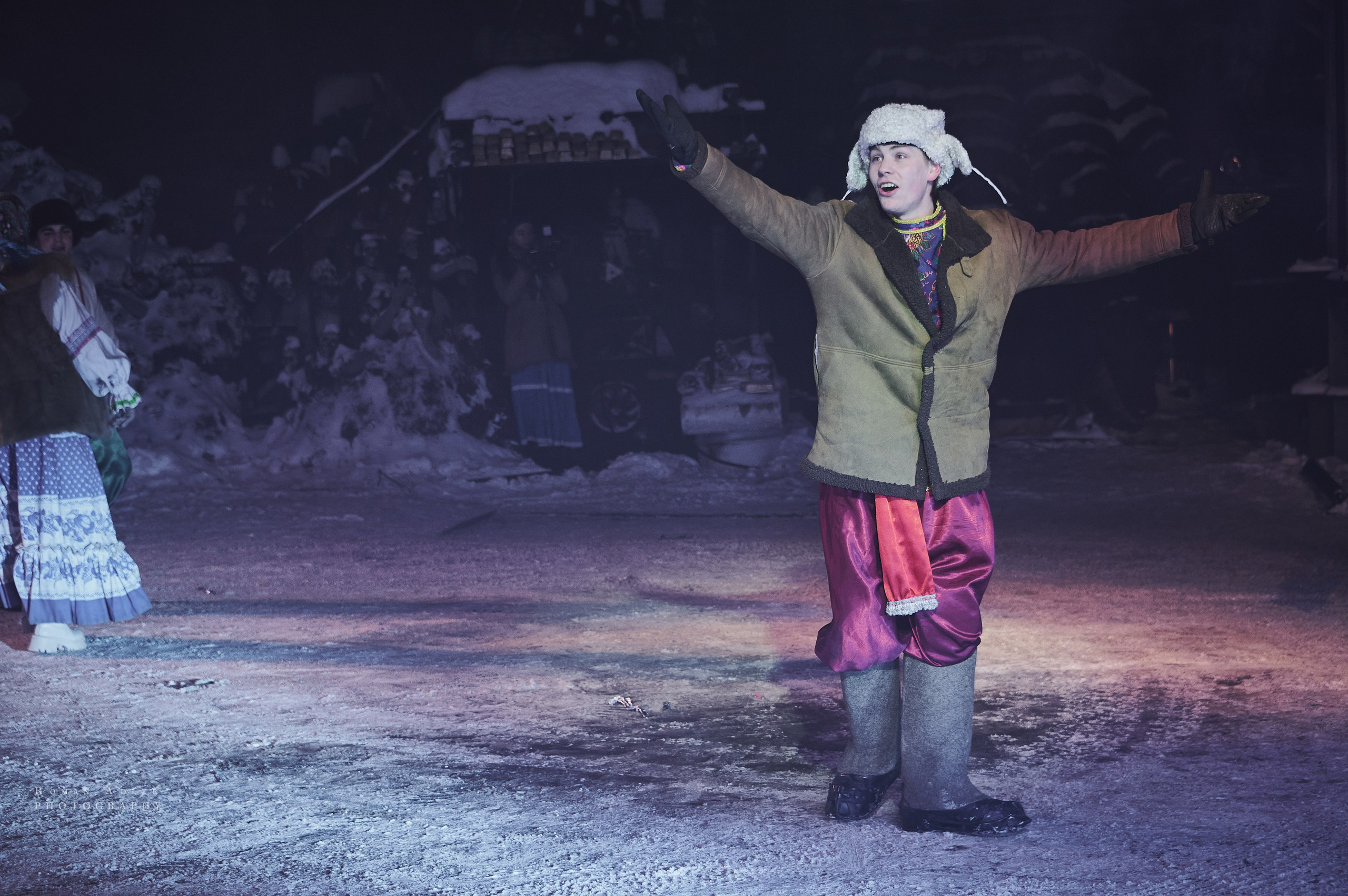 Новогодняя сказка от Ночных волков. Фотограф Роман Адлер