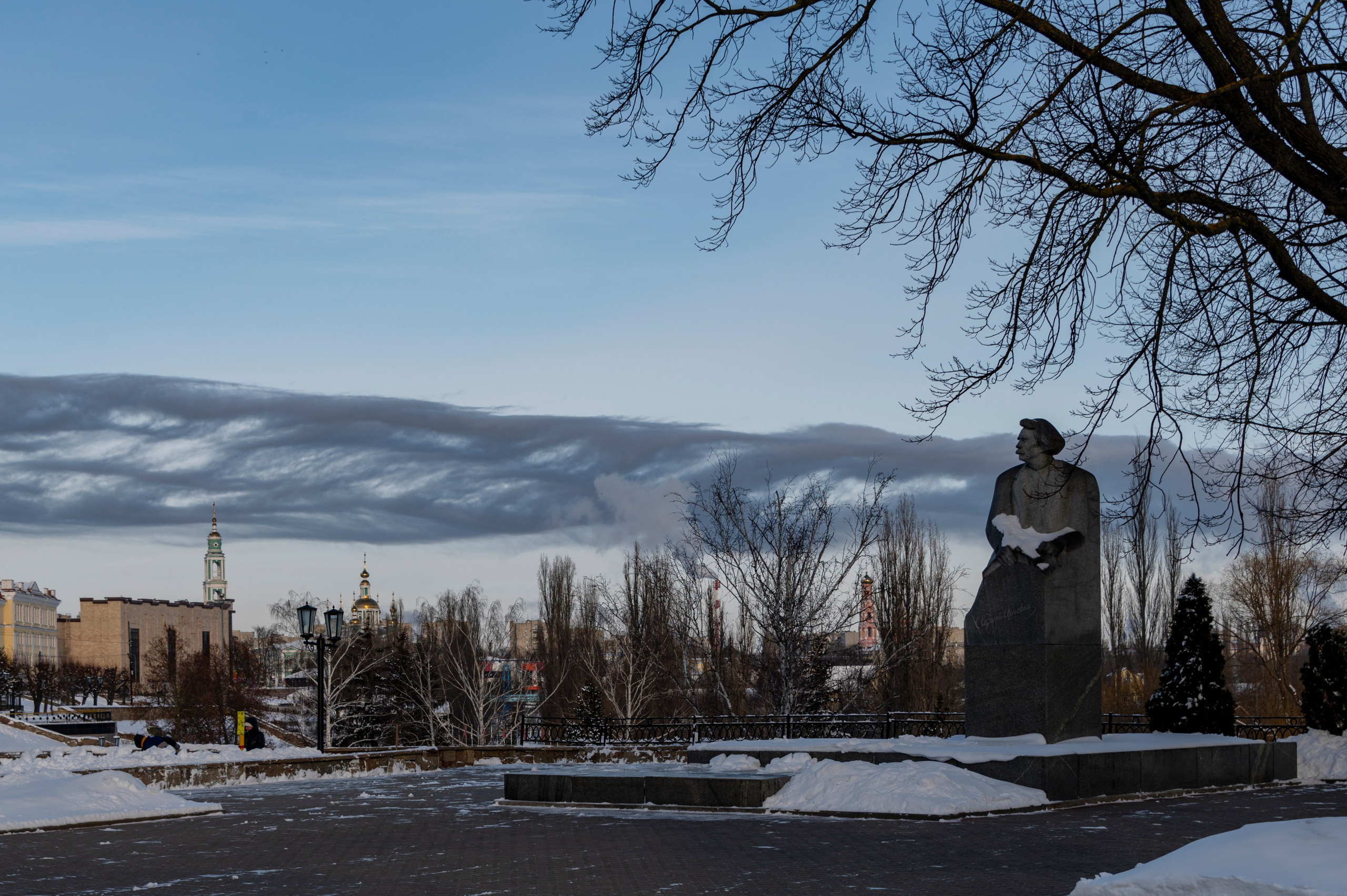 Январский Тамбов. 2024 год. Фотограф Роман Адлер