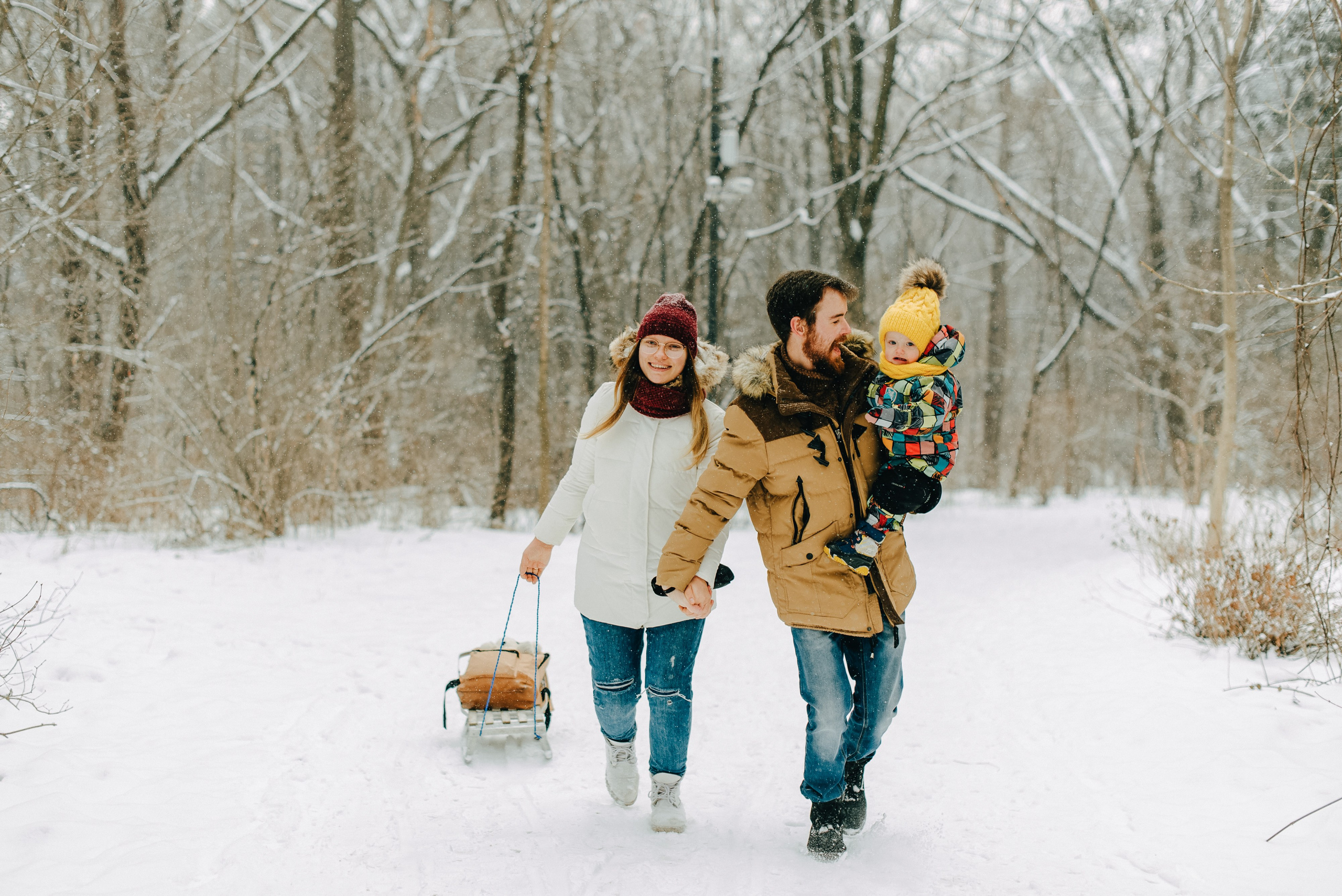 ЛЕТИ СНЕЖОК. Шашкова Вероника / Свадебный и семейный фотограф Москва и Ярославль