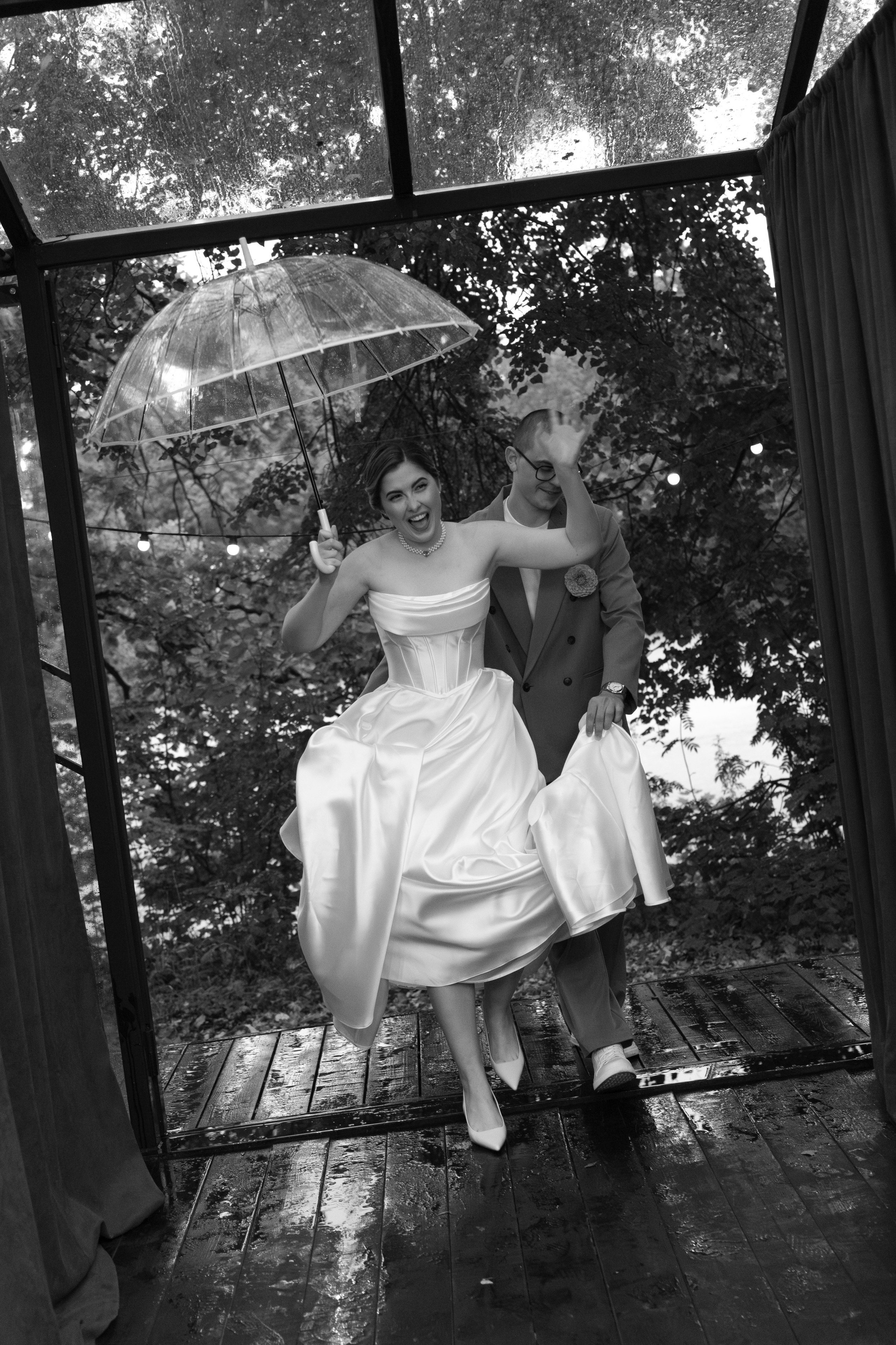 Дождливо, вкусно, уютно. Свадебный фотограф Наташа Брифли