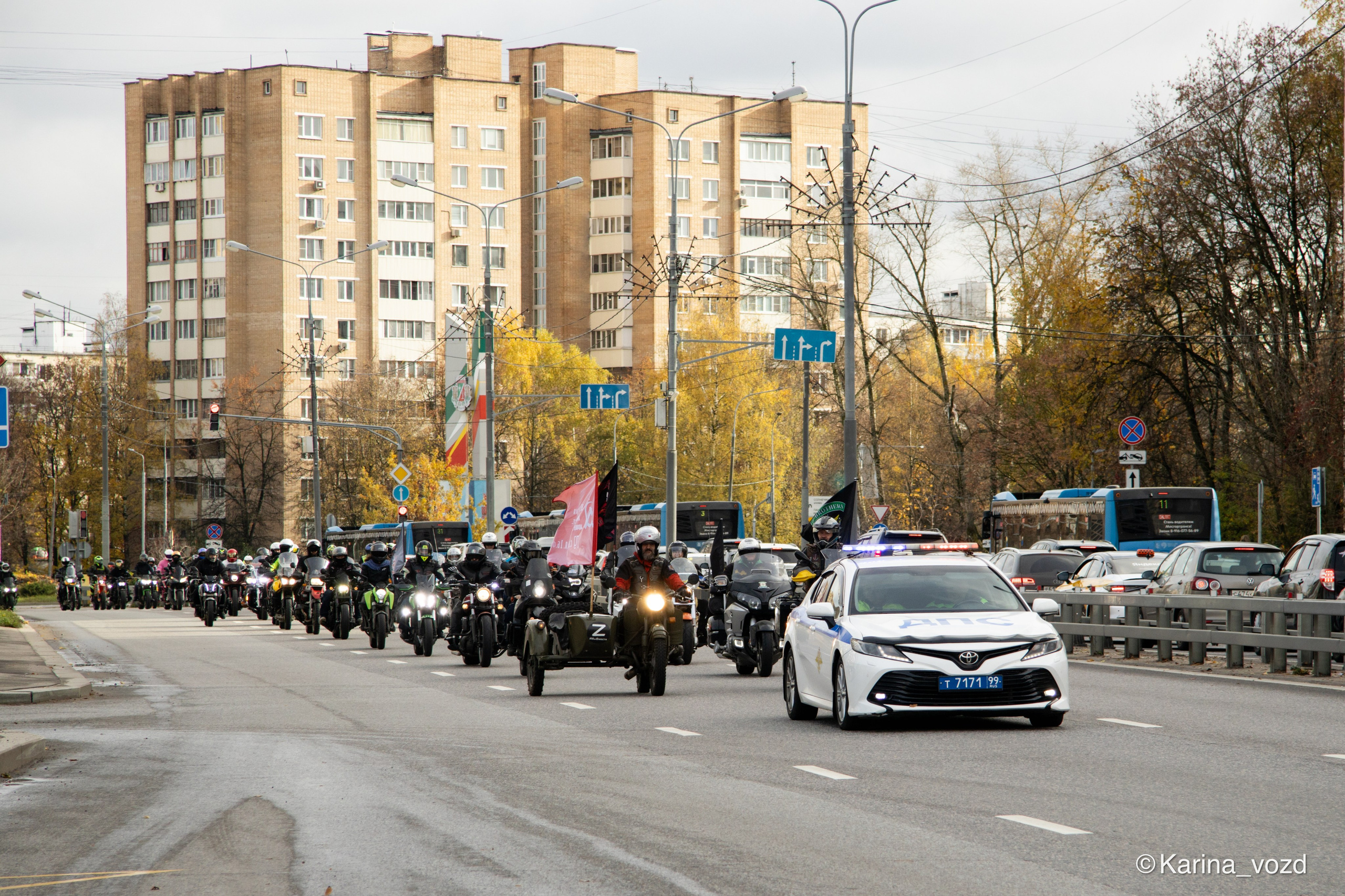 Закрытие мотосезона 2025 в Зеленограде. Репортажный фотограф в Москве и Зеленограде Karina-vozd