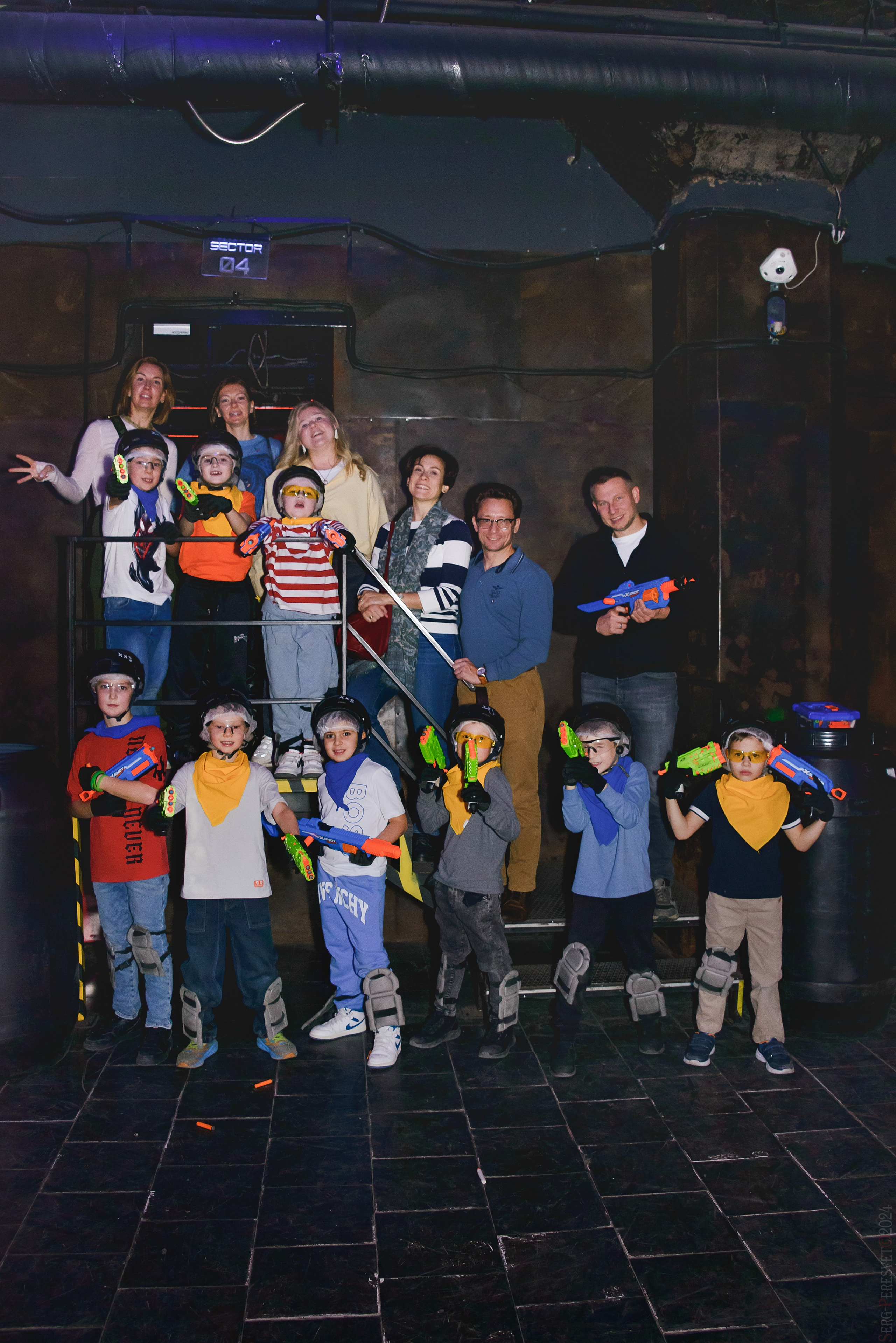 Нерф,  Детский день рождения, Лазертаг арена «Sтанция 2025», Москва. Ваш фотограф на праздник в Москве, Раменском, Жуковском, Люберцах