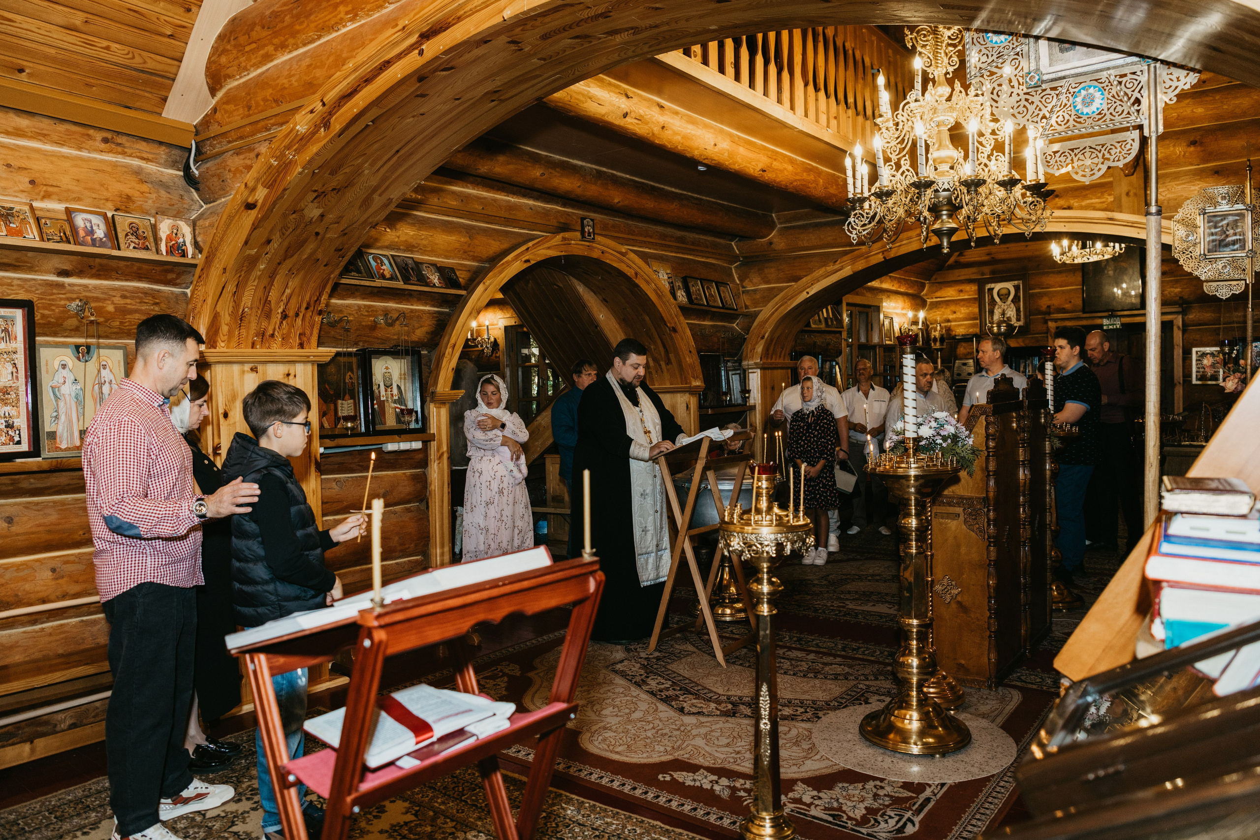 Крещение Елизаветы. Фотограф на выписку из роддома в Москве и МО