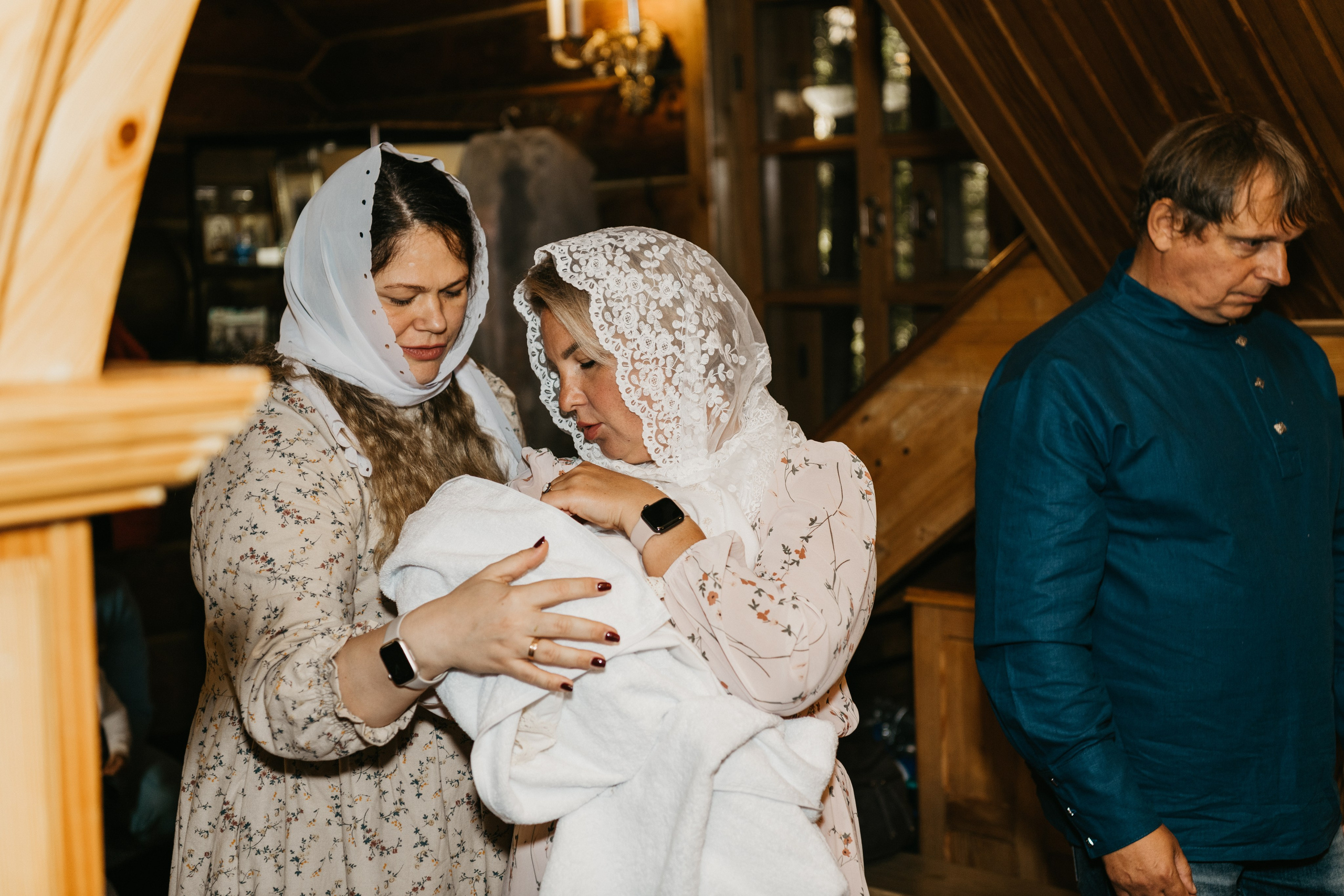 Крещение Елизаветы. Фотограф на выписку из роддома в Москве и МО