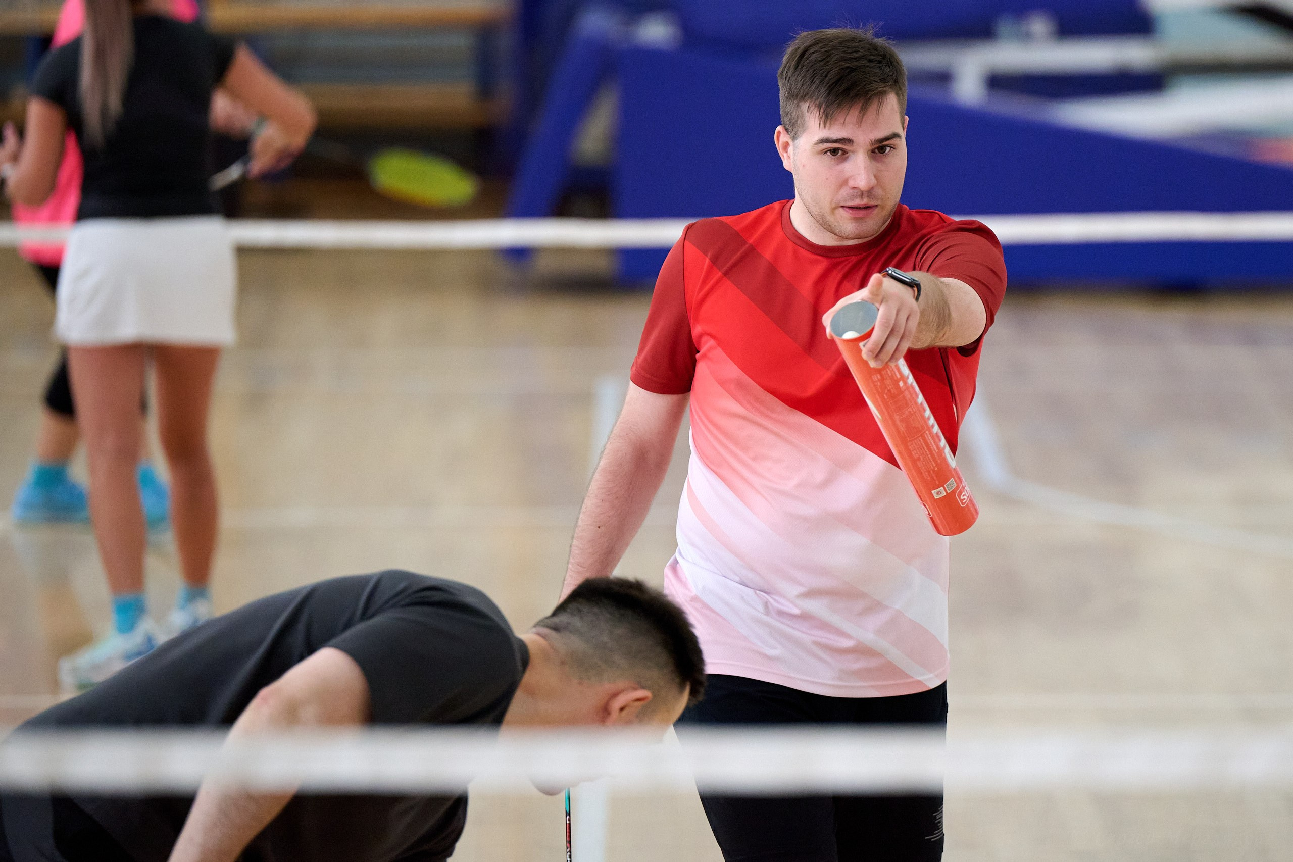 Бадминтон. Мастер-класс Любови Сухановой. Ижевск. 20.07.2024. Спортивный репортажный фотограф в Ижевске Сергей Мерзляков