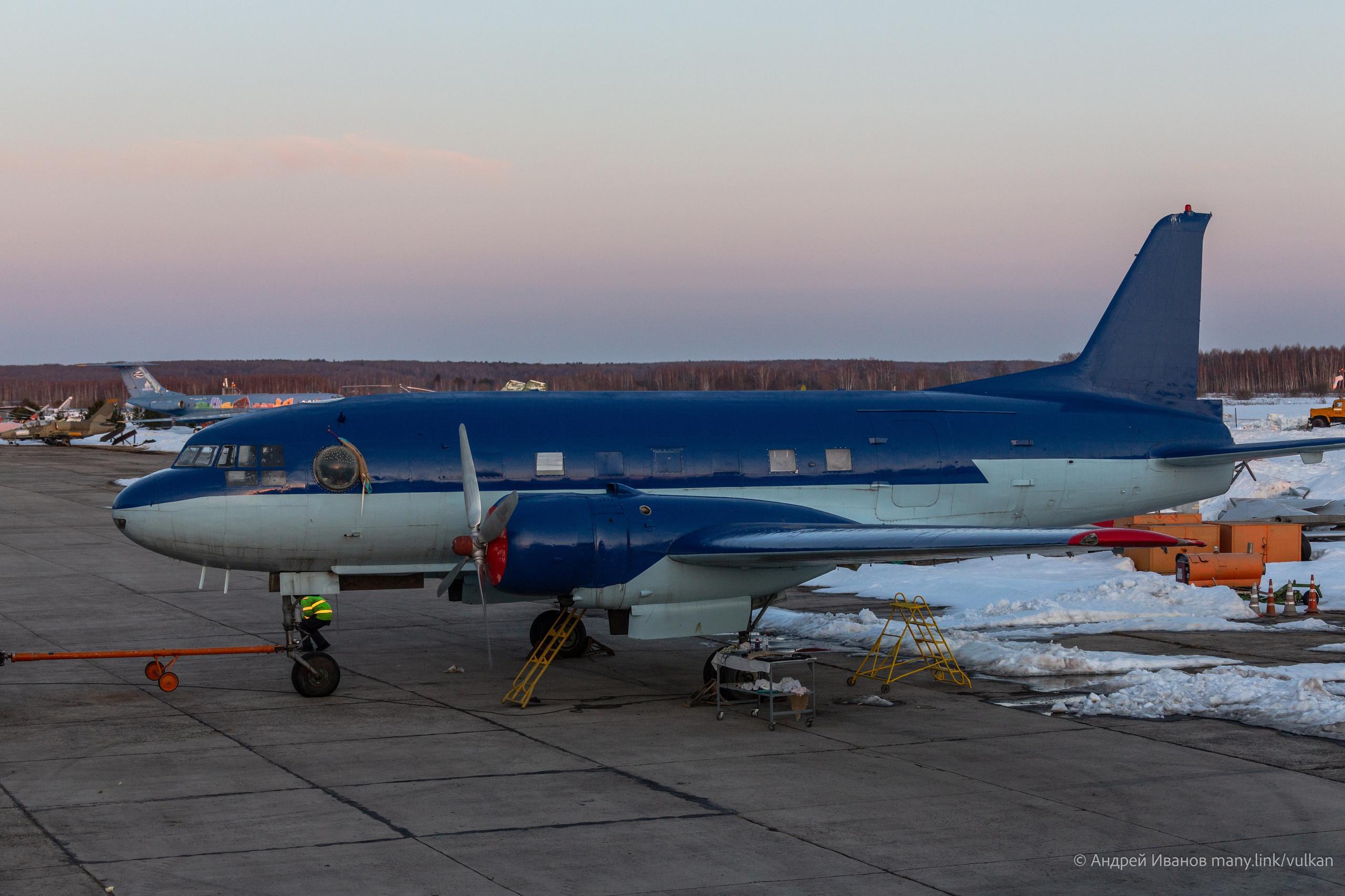 Ил-14Т «Голубая Мечта» (2026 г.). Фотоальбом показывающий увлекательный мир авиации и мир медведей Андрея Иванова