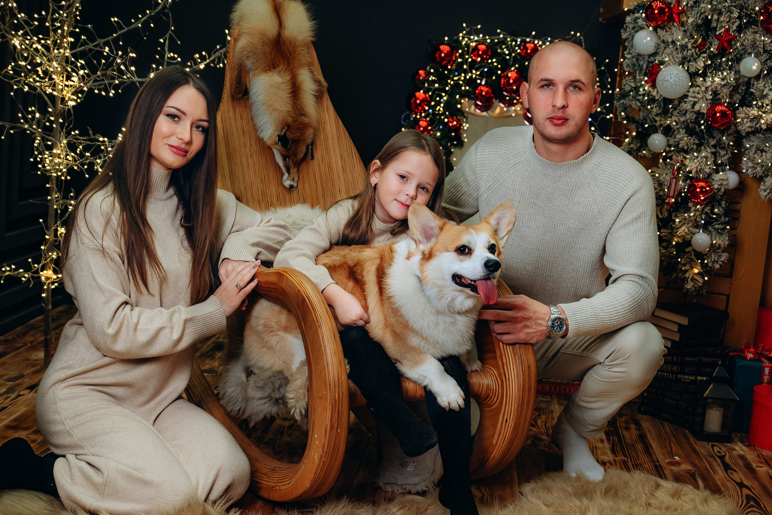 Новый год с корги