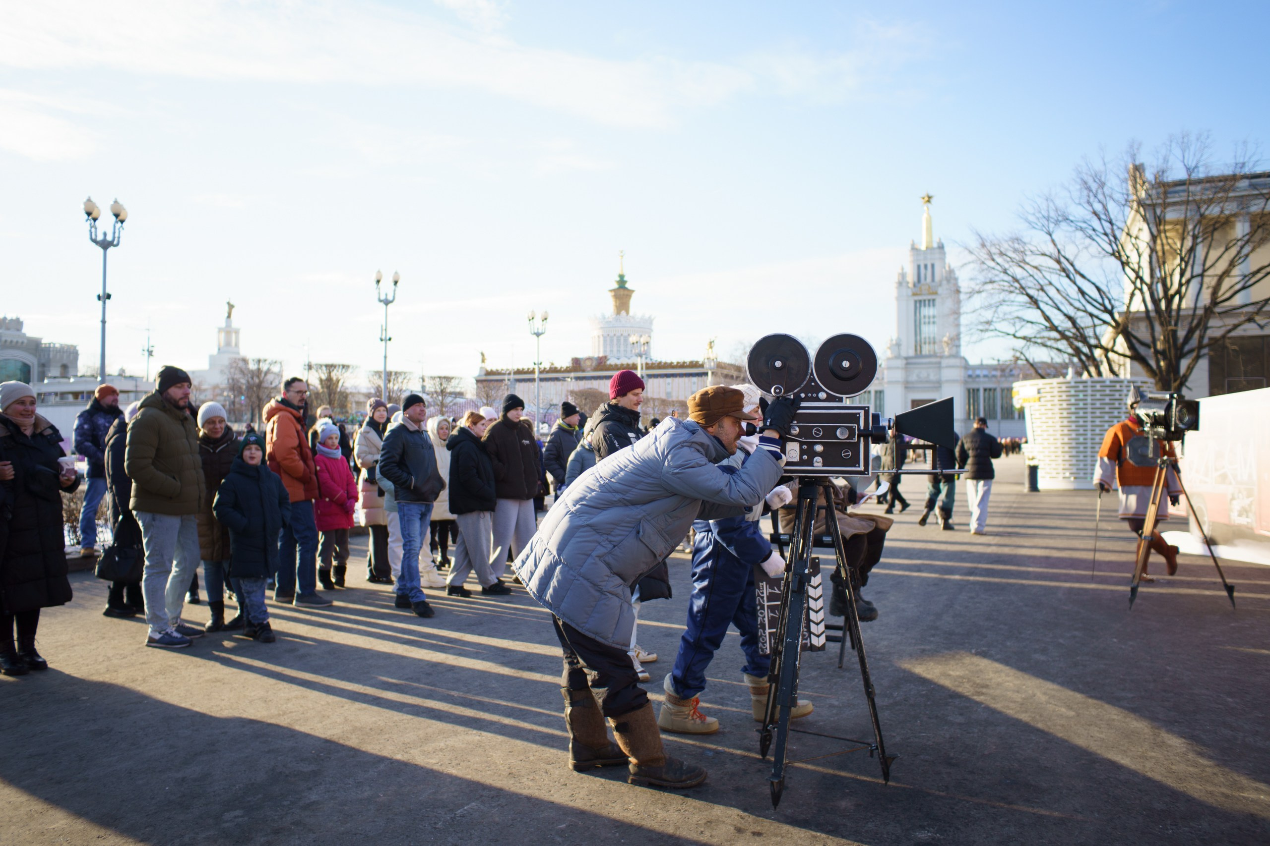Проект «Зима в Москве» ВДНХ. Фотограф Алекс Висэро