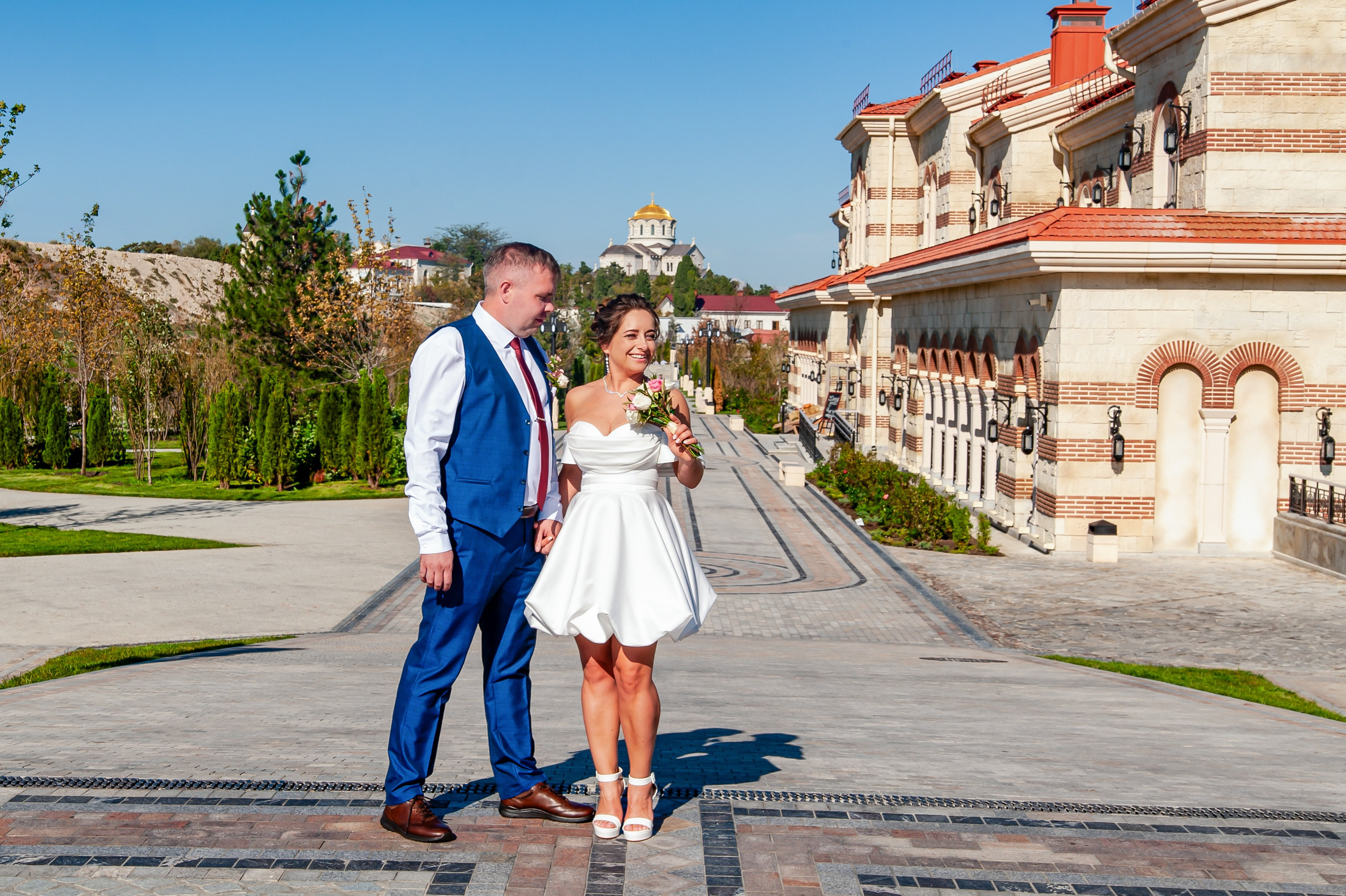Александр и Людмила.Новый Херсонес.Мыс Фиолент.Севастополь. Свадебный и семейный фотограф Денис Лукьянов в Краснодаре, Краснодарском крае и Республике Крым