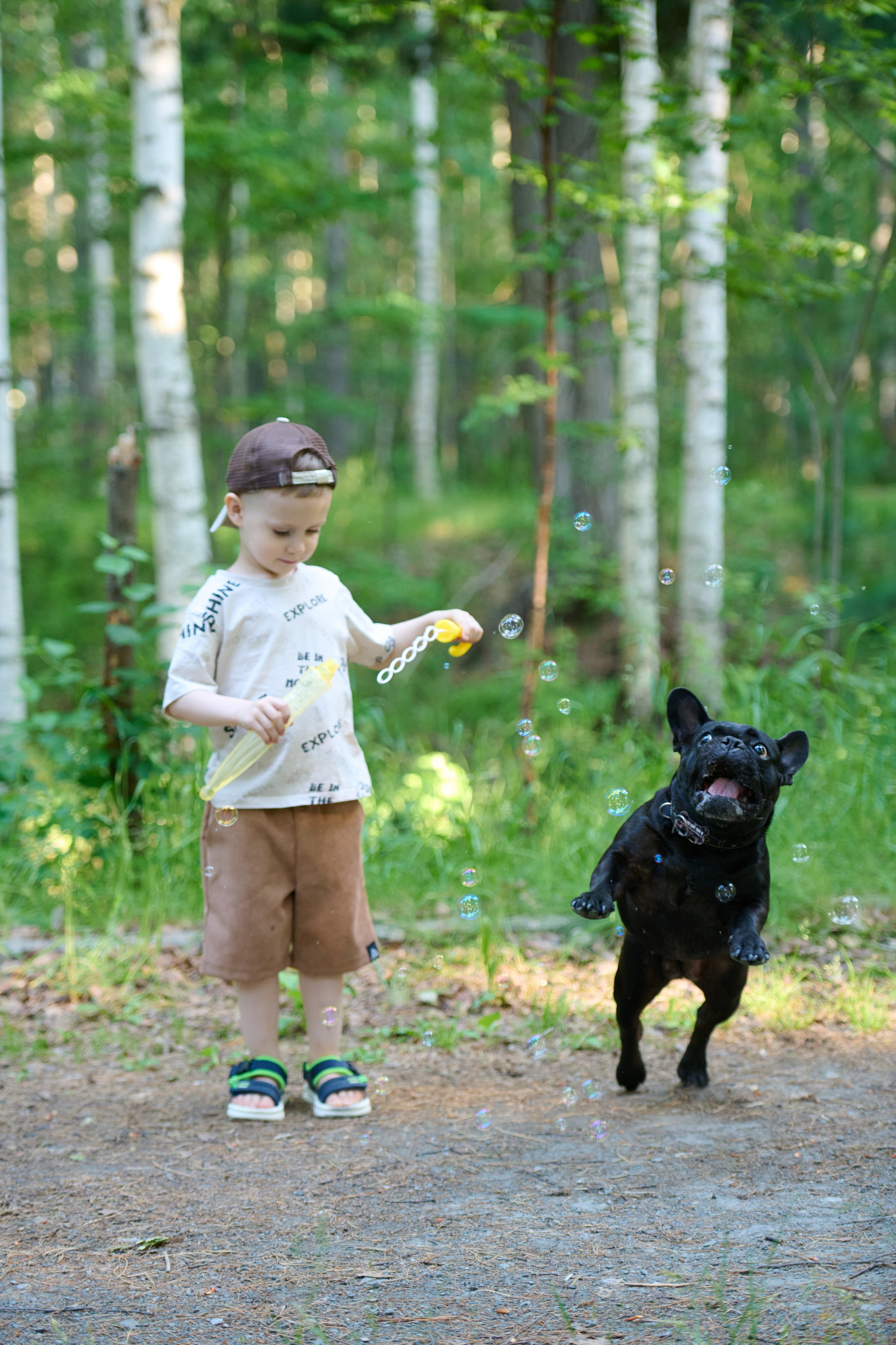 Семейная фотосессия с собакой. Репортажный и семейный фотограф — Шелихов Сергей