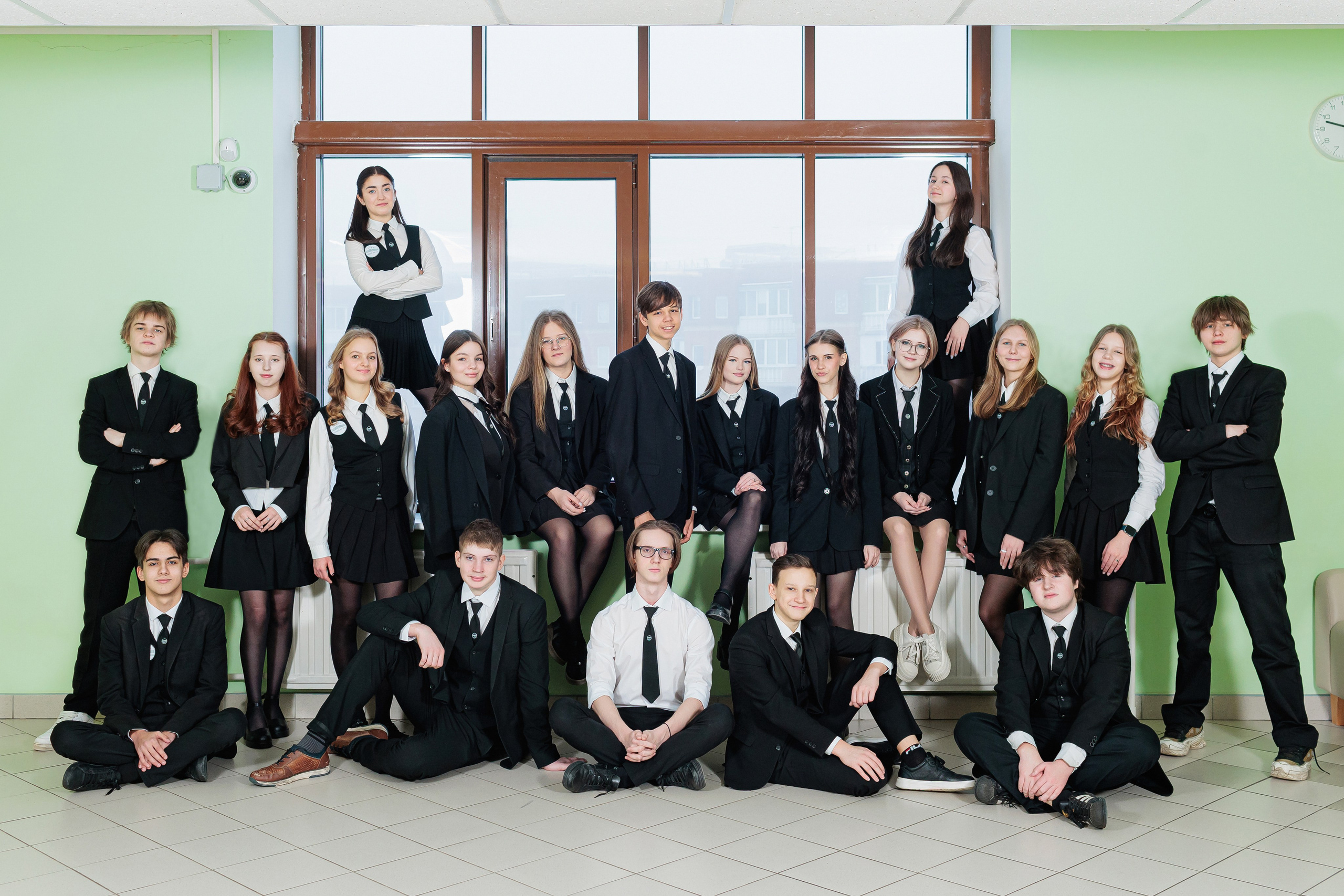 В школе. Старшая школа. Свадебный, семейный, детский фотограф в Санкт-Петербурге