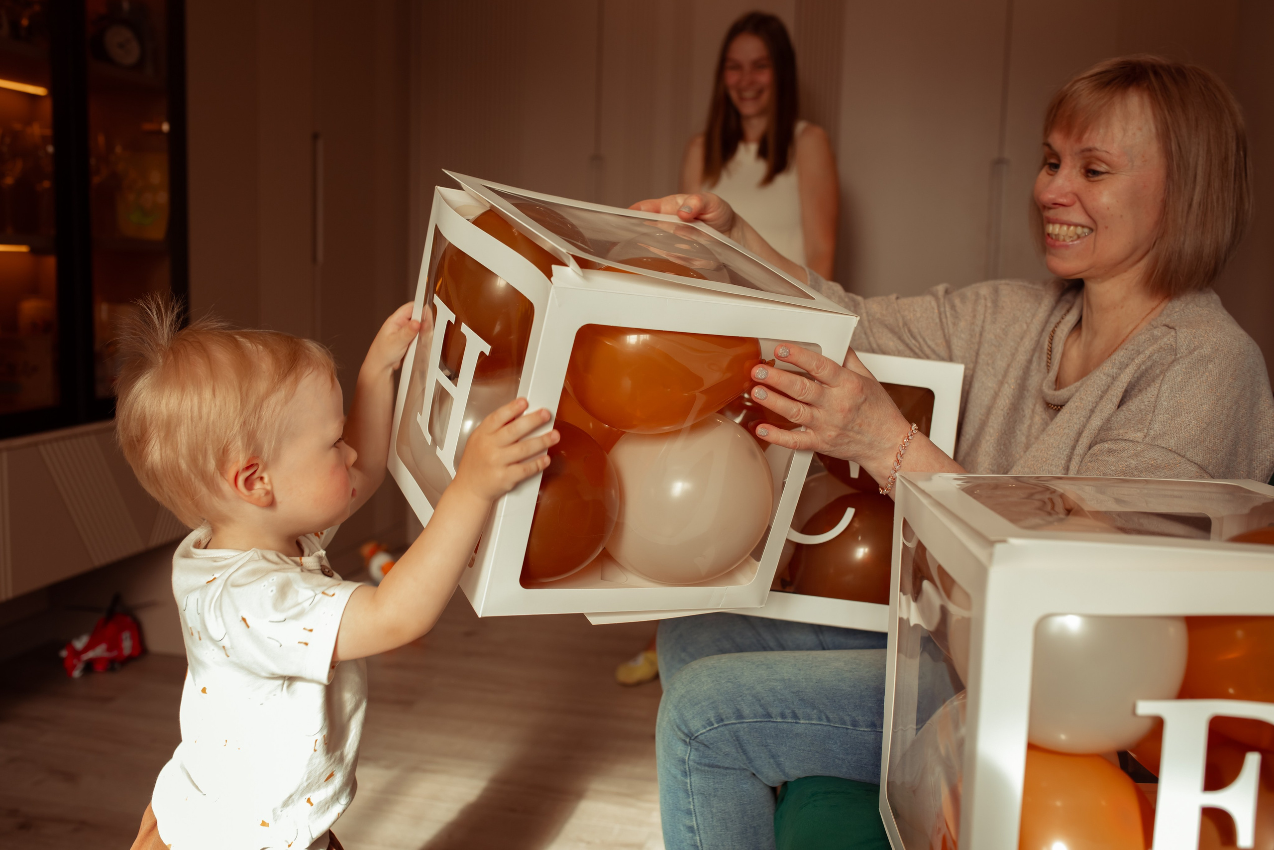 День рождение Арсения+домашняя съемка. Семейный и детский фотограф в Москве Дорогова Екатерина