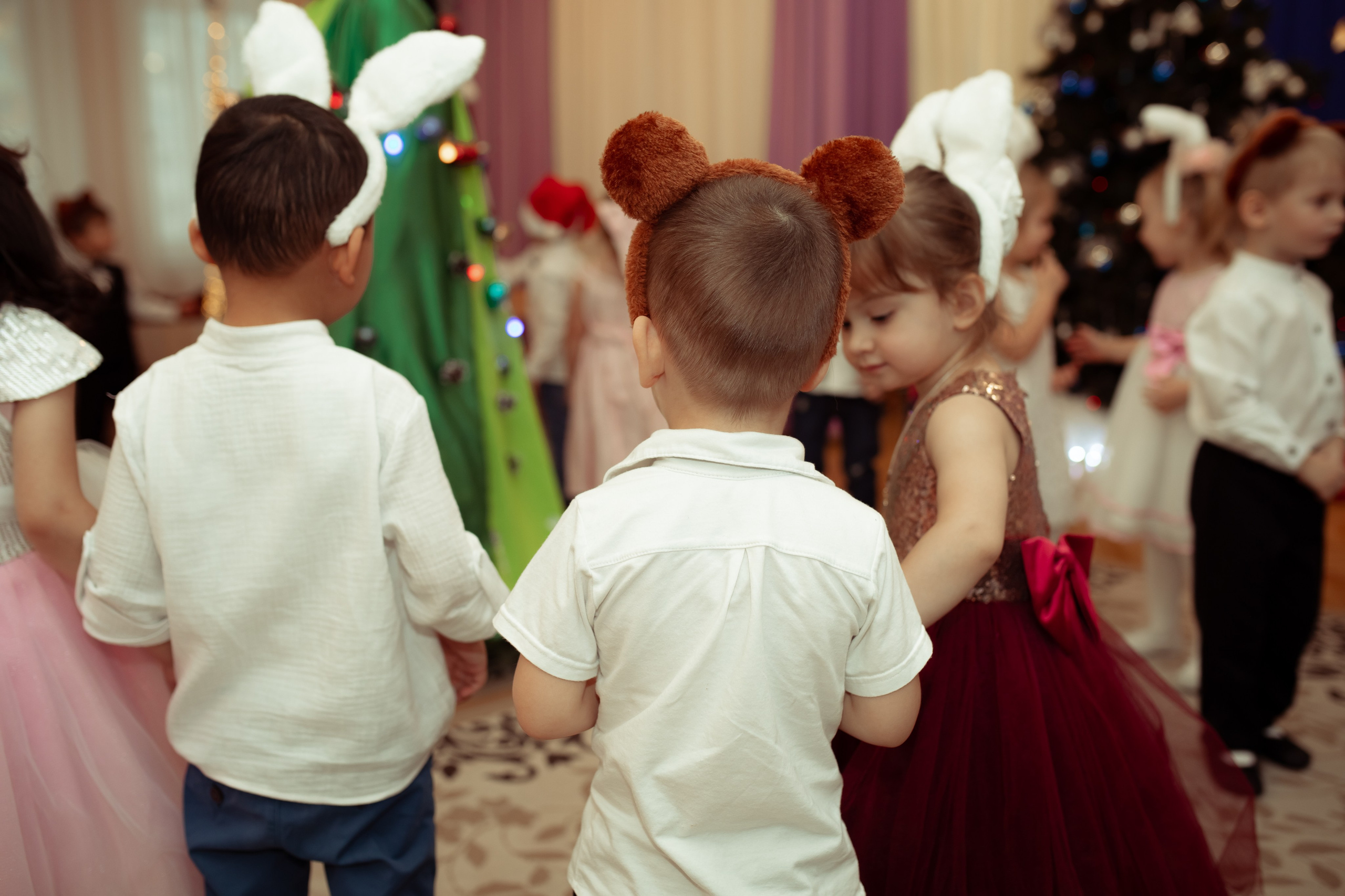 Новогодний утренник в детском саду. Семейный и детский фотограф в Москве Дорогова Екатерина