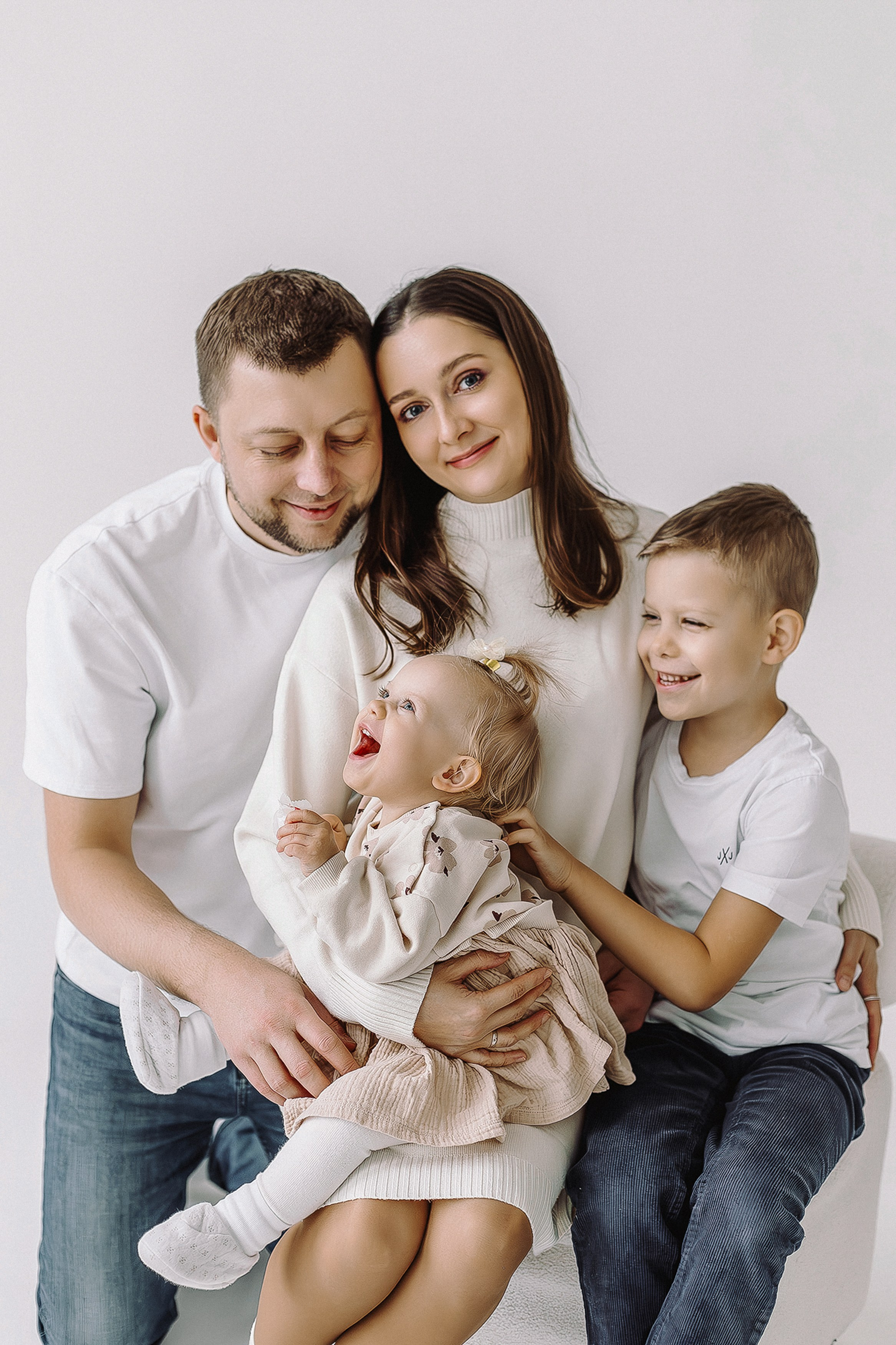 Семья, новый год. Портретный и семейный фотограф в Минске