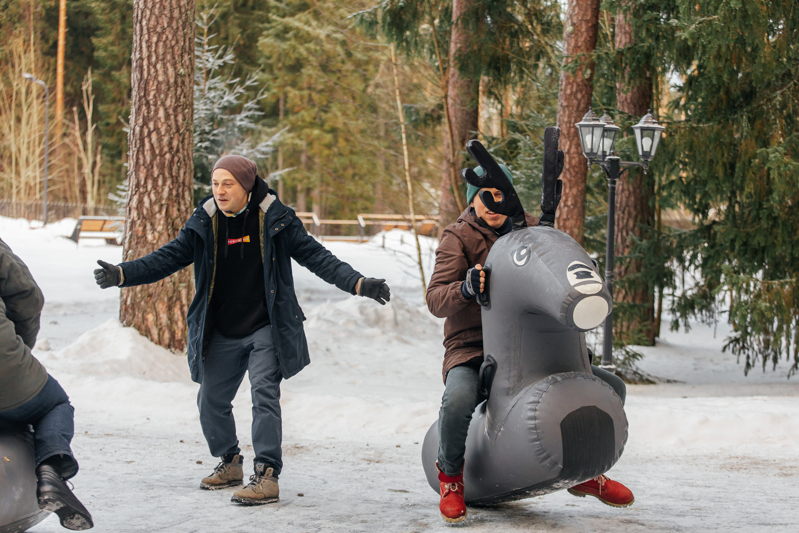 Зимний корпоратив в Царство Королевство. Фотограф в Санкт-Петербурге Виктория Безверхая
