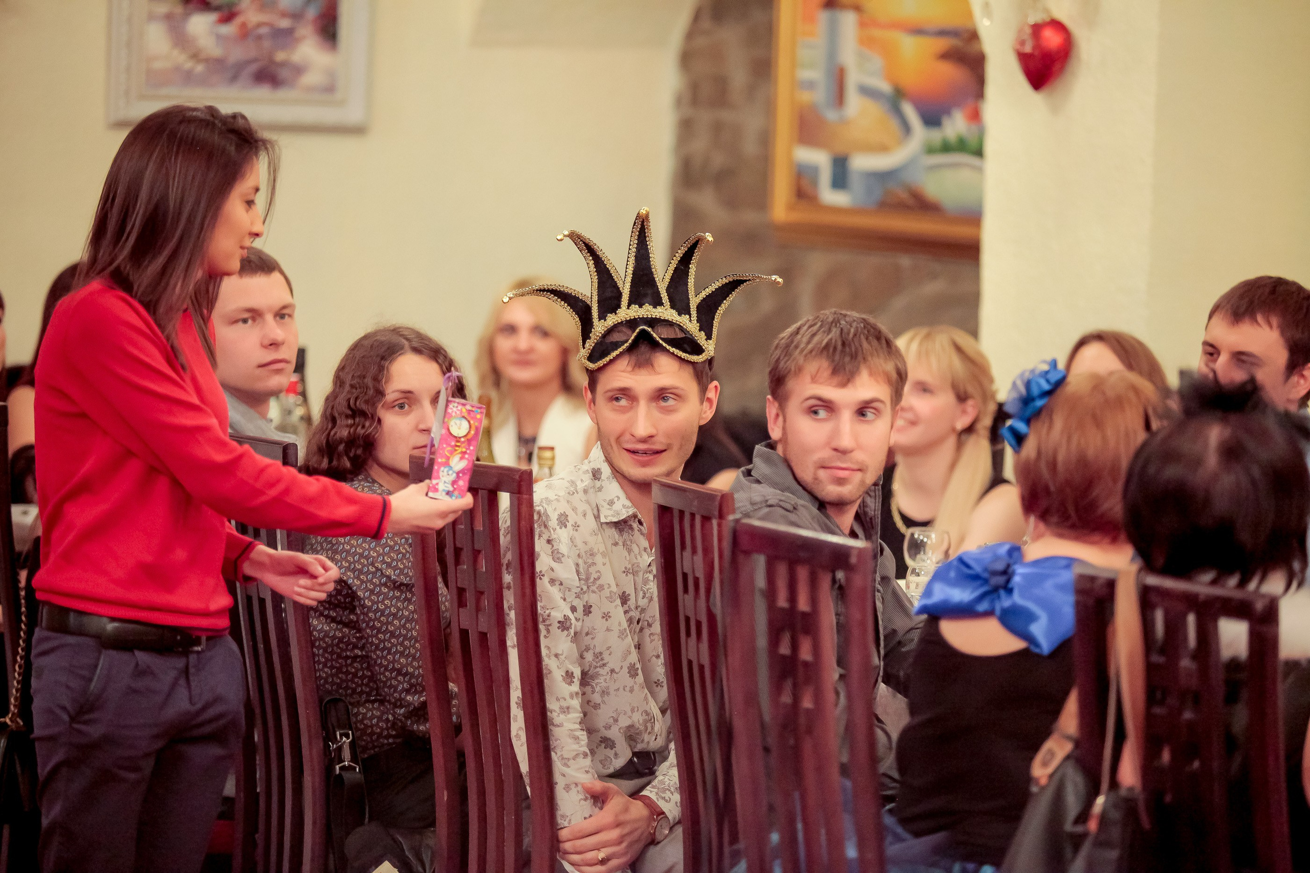 Корпоратив. Max Matvich and Victoria Basova are professionals in their field