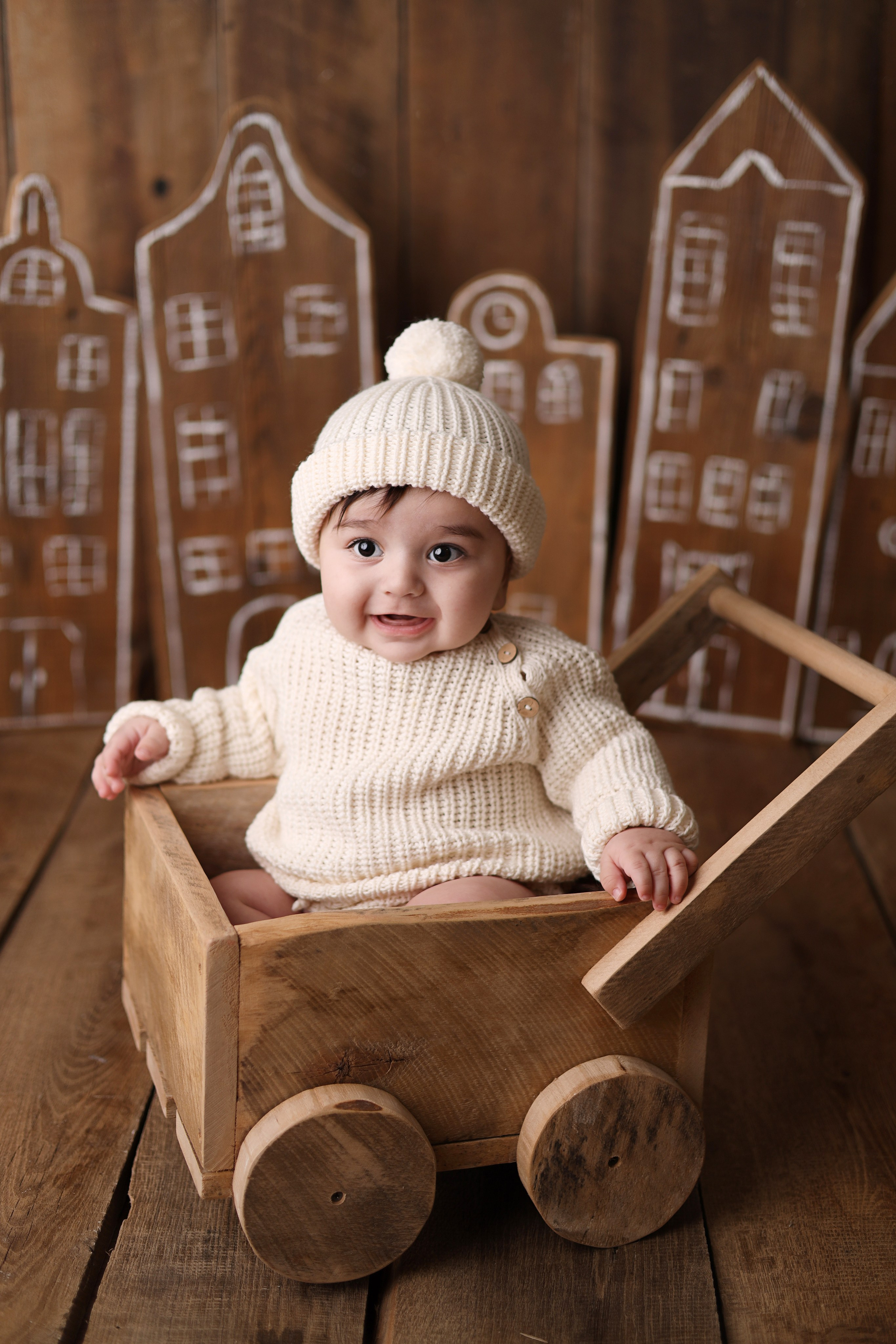 Азнавуру 6 месяцев. Фотограф новорожденных Москва. Ньюборн фотограф Москва