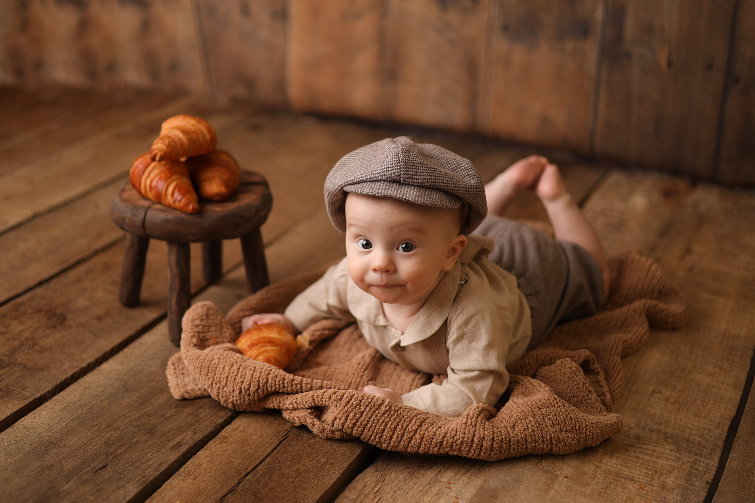 Фотосъемка малыша в 6 месяцев в Москве. Фотограф новорожденных Москва. Ньюборн фотограф Москва