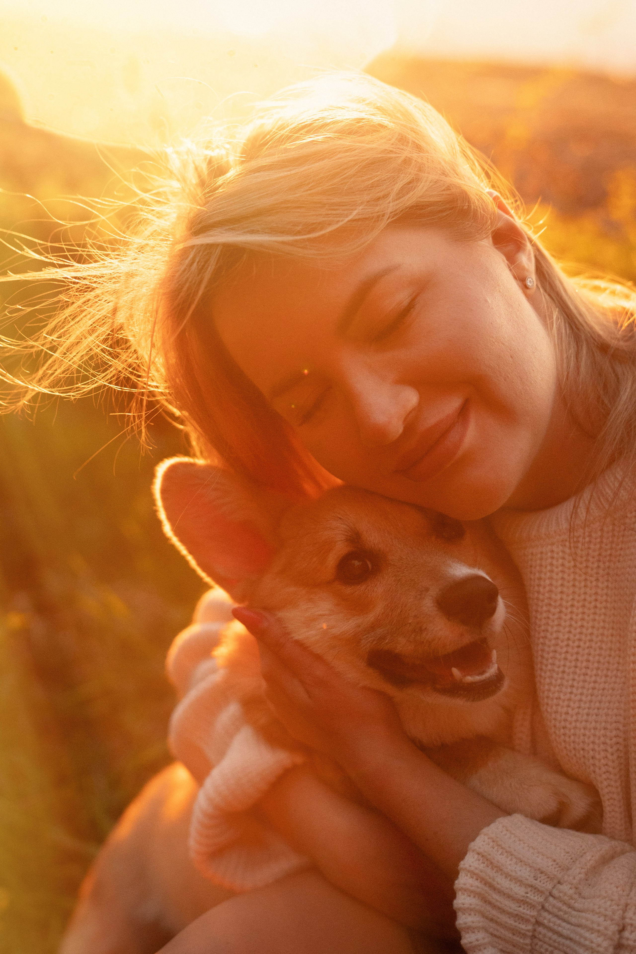 Катя и Берта. Фотограф анималист в Москве и Санкт-Петербурге Свиридова Анна