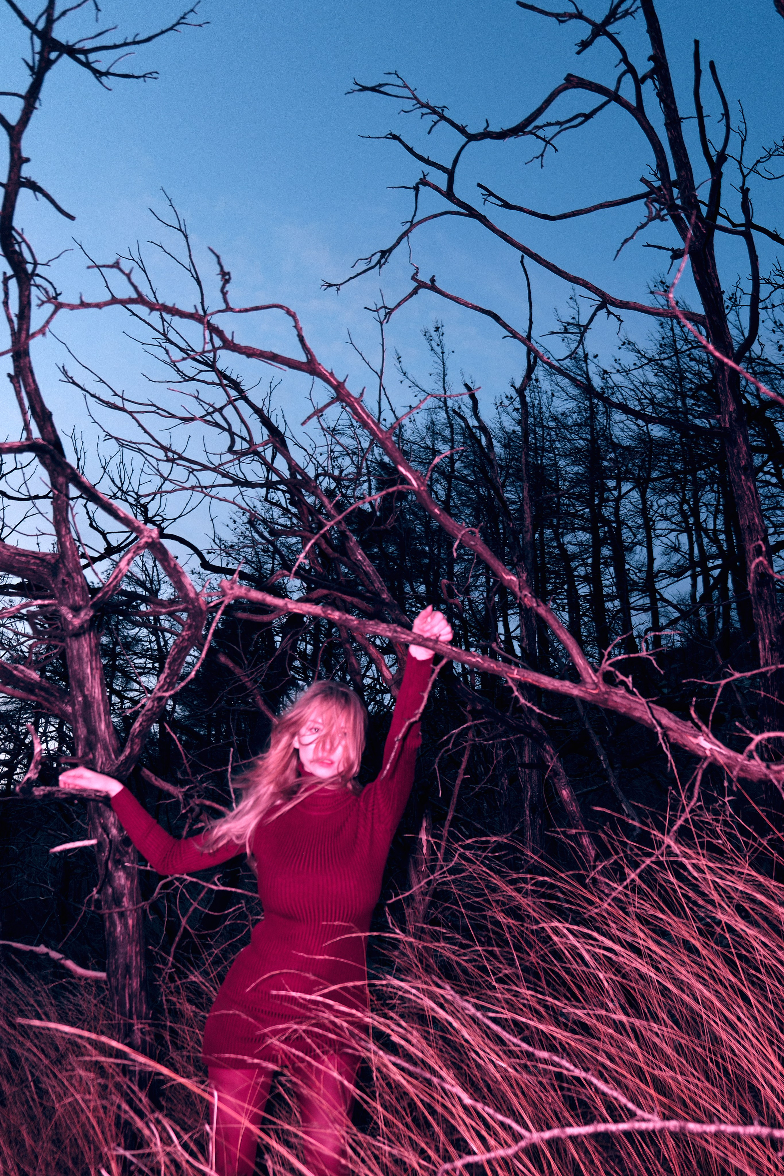 Burnt Forest | Natalie. Gerasko Aleks — Портрет, кричащий тишиной