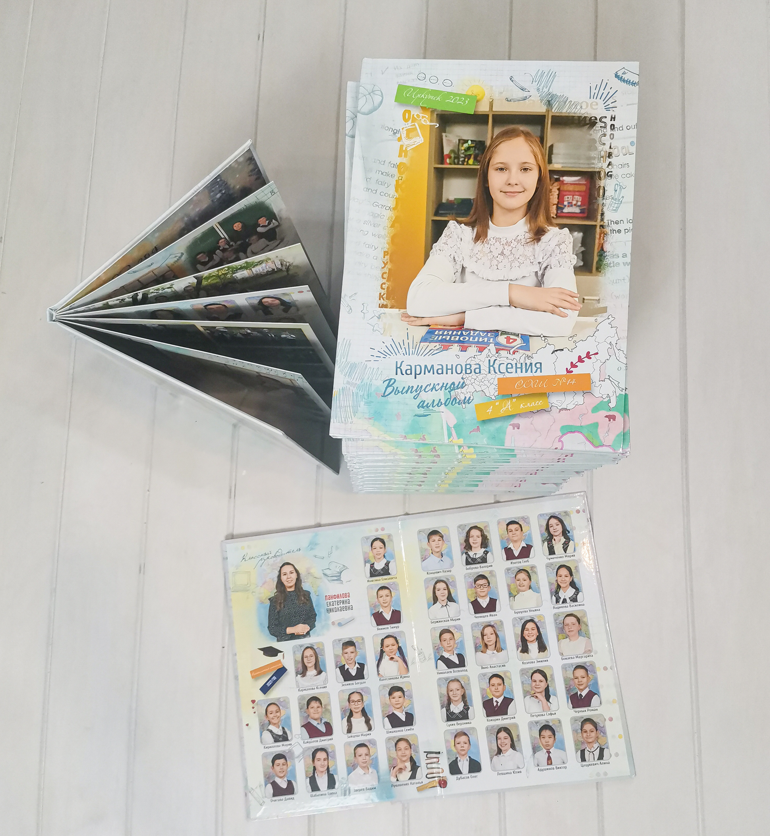 Фотоальбомы сад/школа. Детский и семейный фотограф в Иркутске Наталья Киселёва