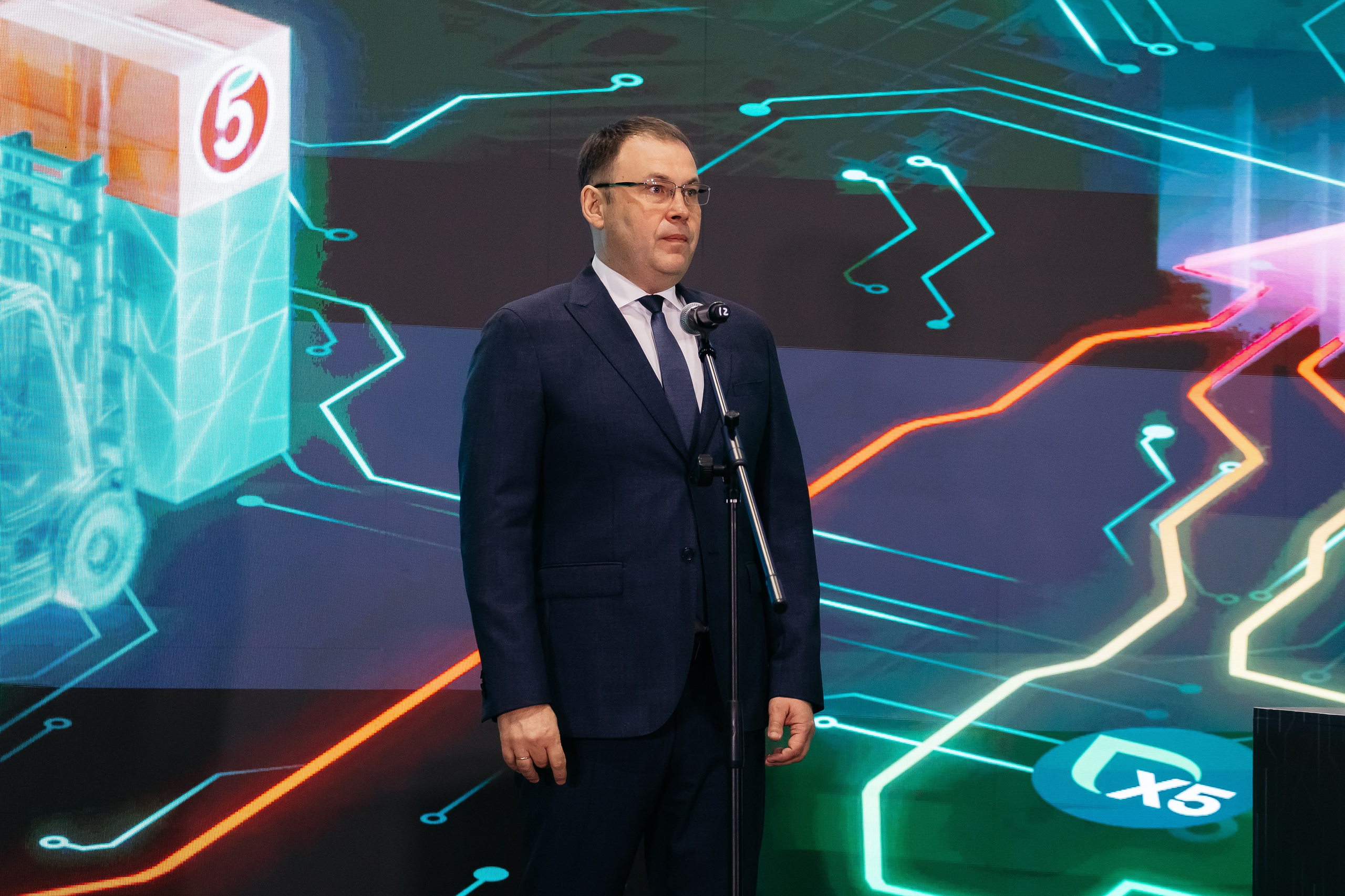 Открытие распределительного центра «Пятёрочки» и «Чижик» в городе Кемерово. Фотограф Кемерово | Сергей