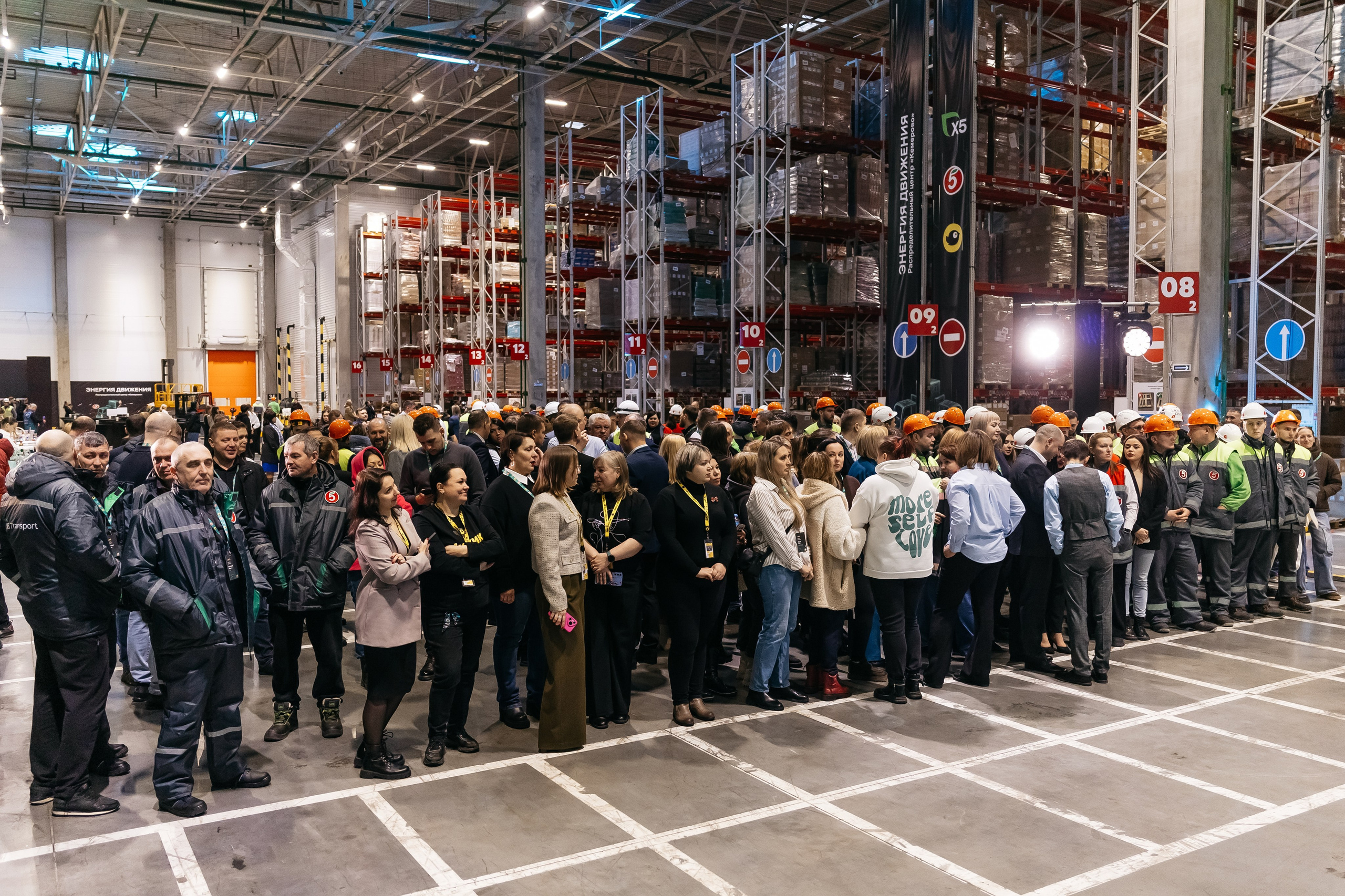 Открытие распределительного центра «Пятёрочки» и «Чижик» в городе Кемерово. Фотограф Кемерово | Сергей