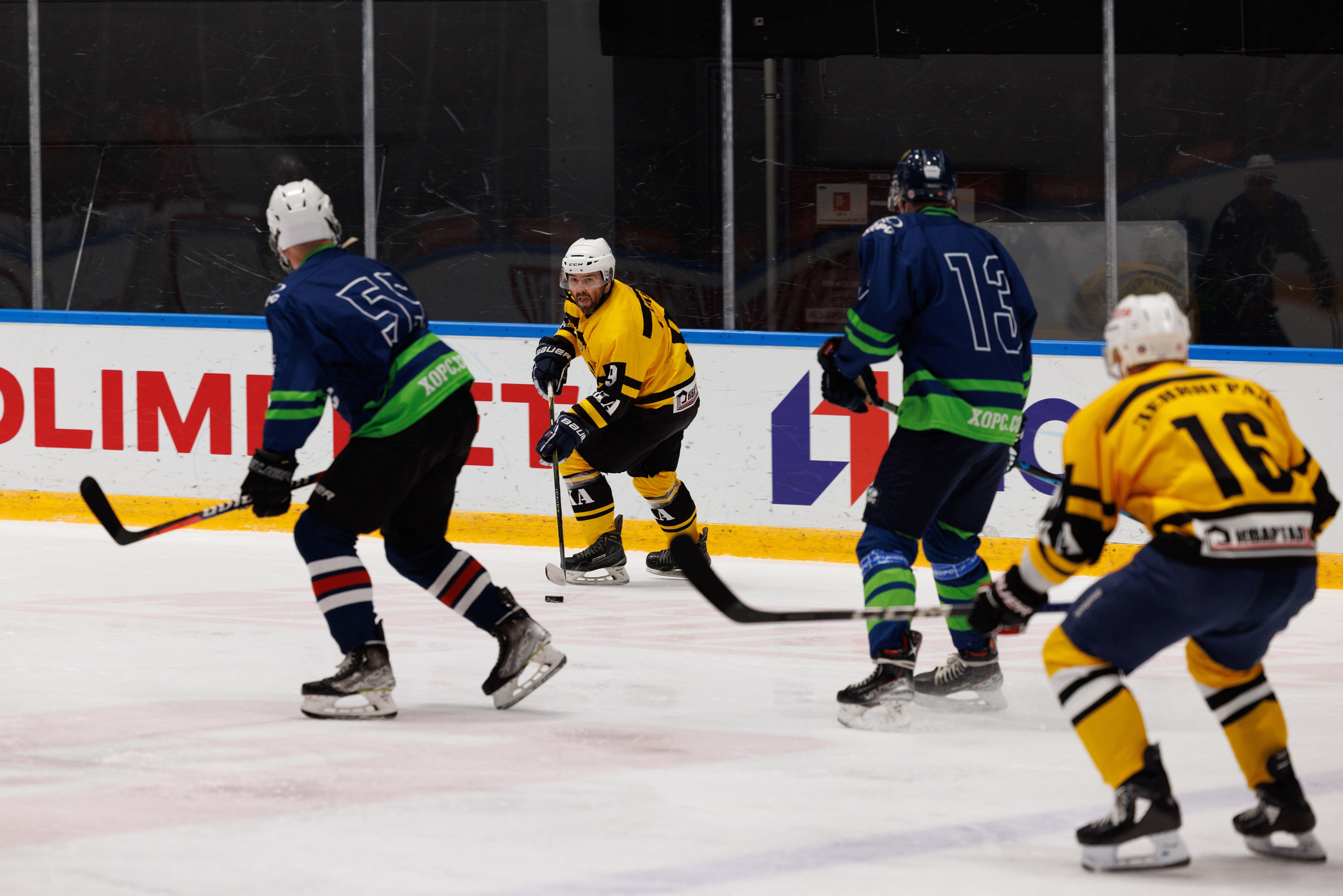НХЛ (40+) Ижорец — Хорс 3-3. Фотограф Александр Заломаев