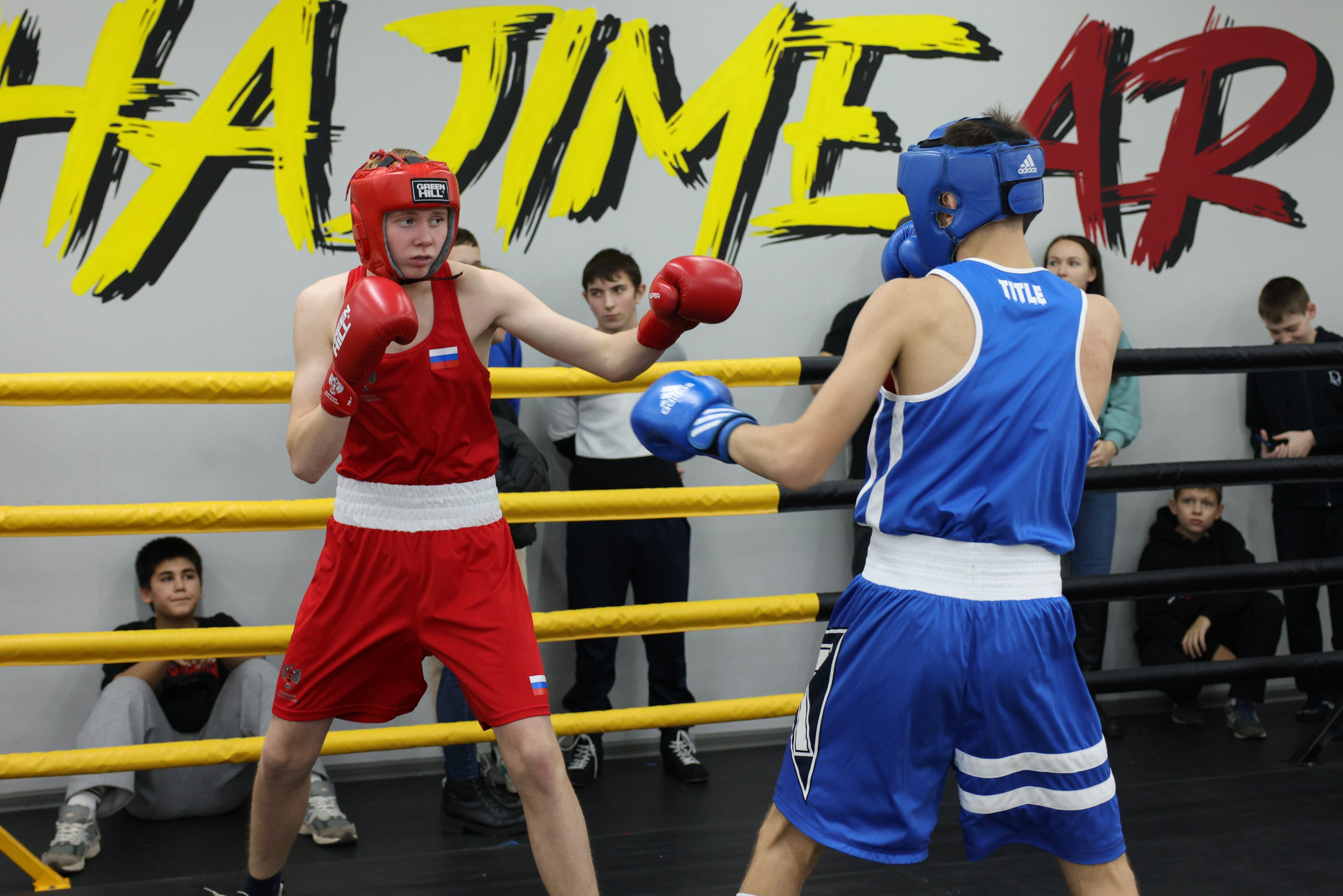 Открытый ринг «кубок ООО «ТЭК НеваСпецТяж». Фотограф Александр Заломаев