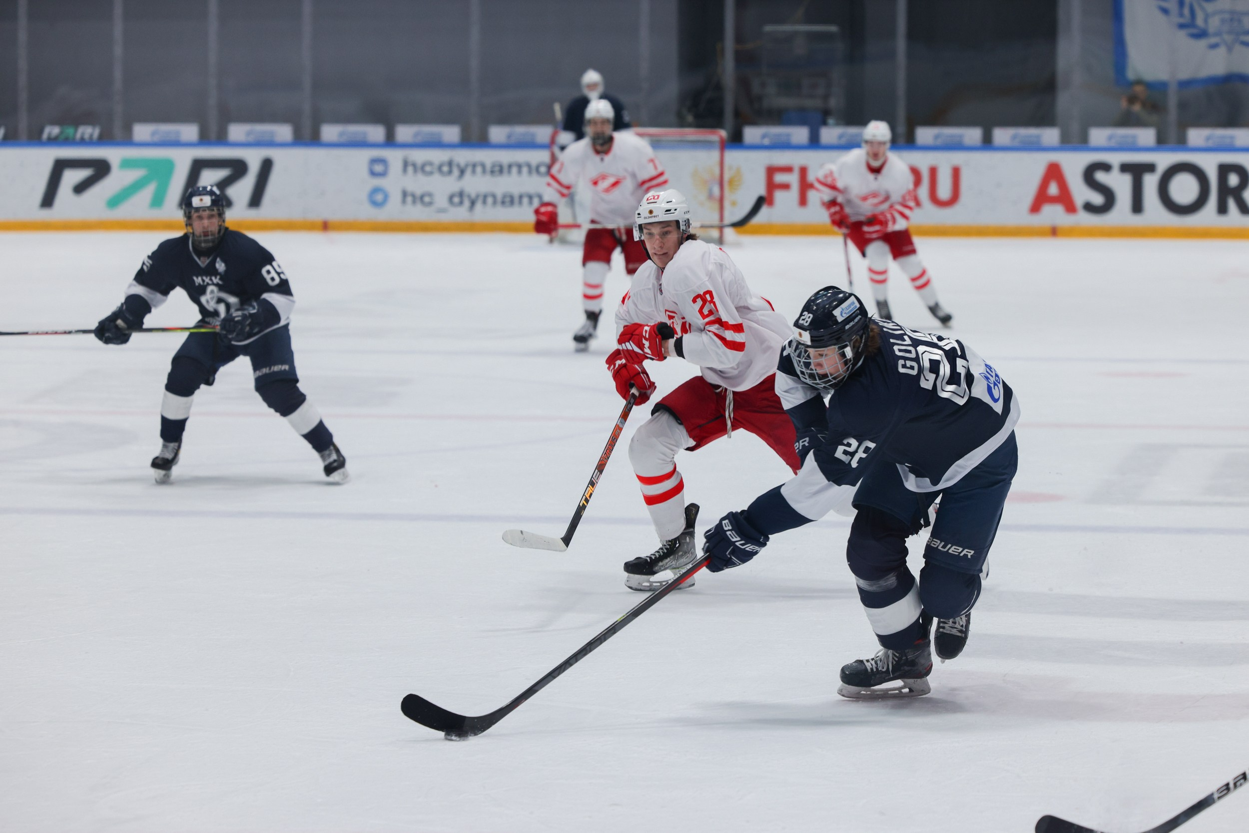 МХК Динамо — МХК Спартак. Фотограф Александр Заломаев