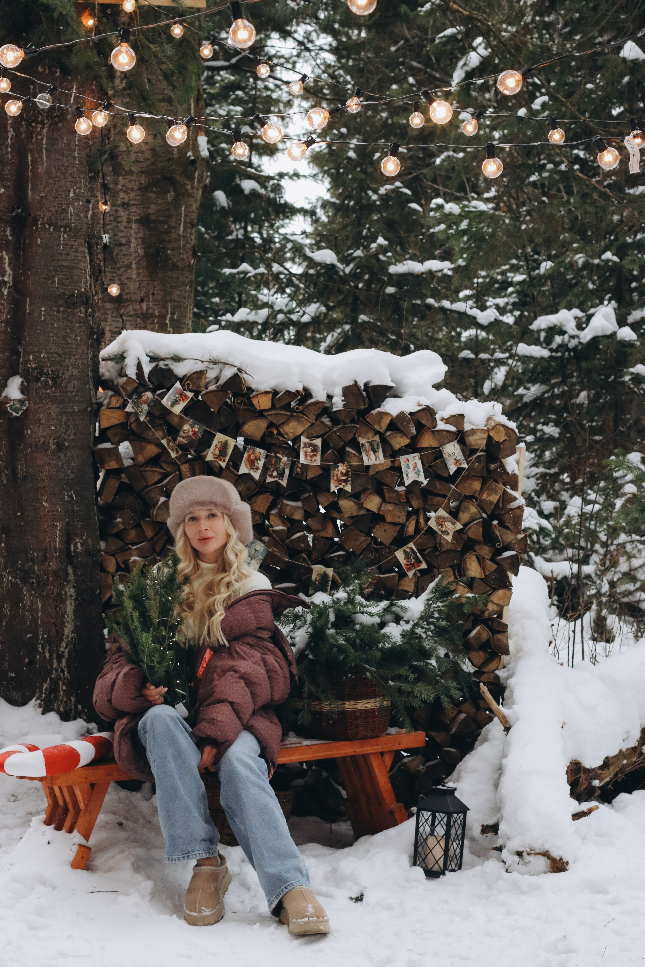 Лес зима. Семейный фотограф в Кемерово Мария Дорожко