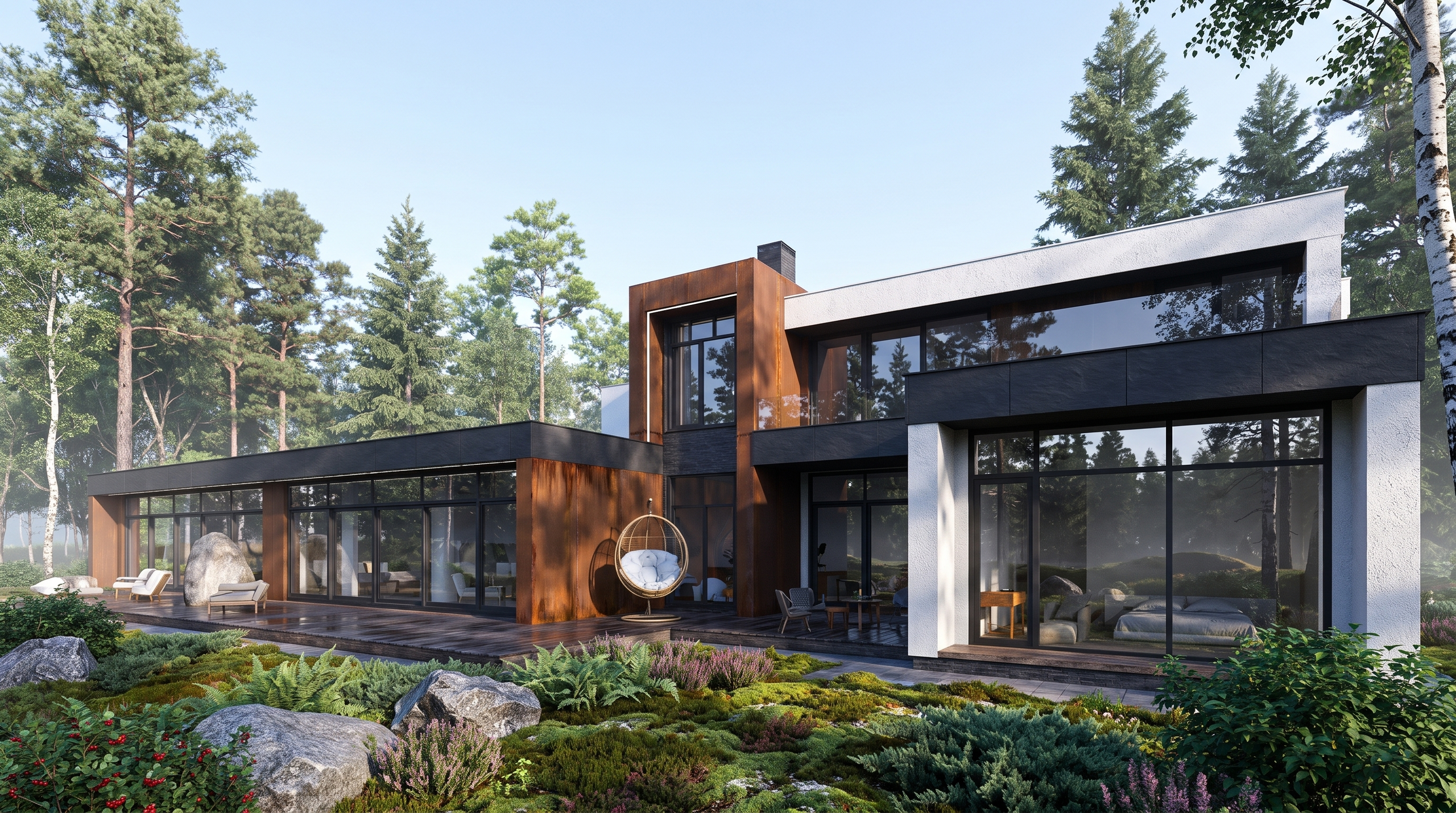 Проект «Villa Yoso». Архитектурное проектирование