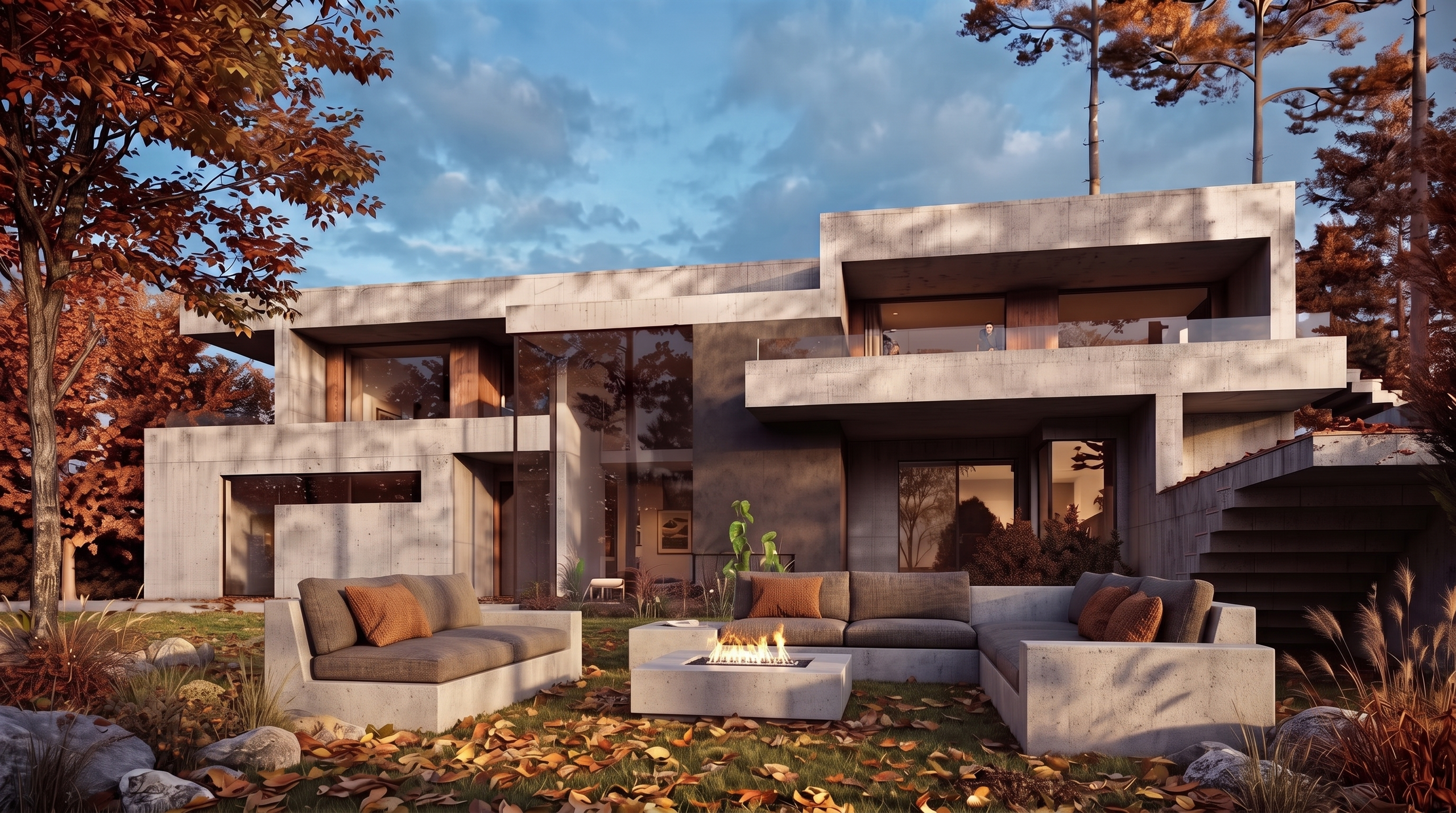 Минимал " Glass Cube». Архитектурное проектирование