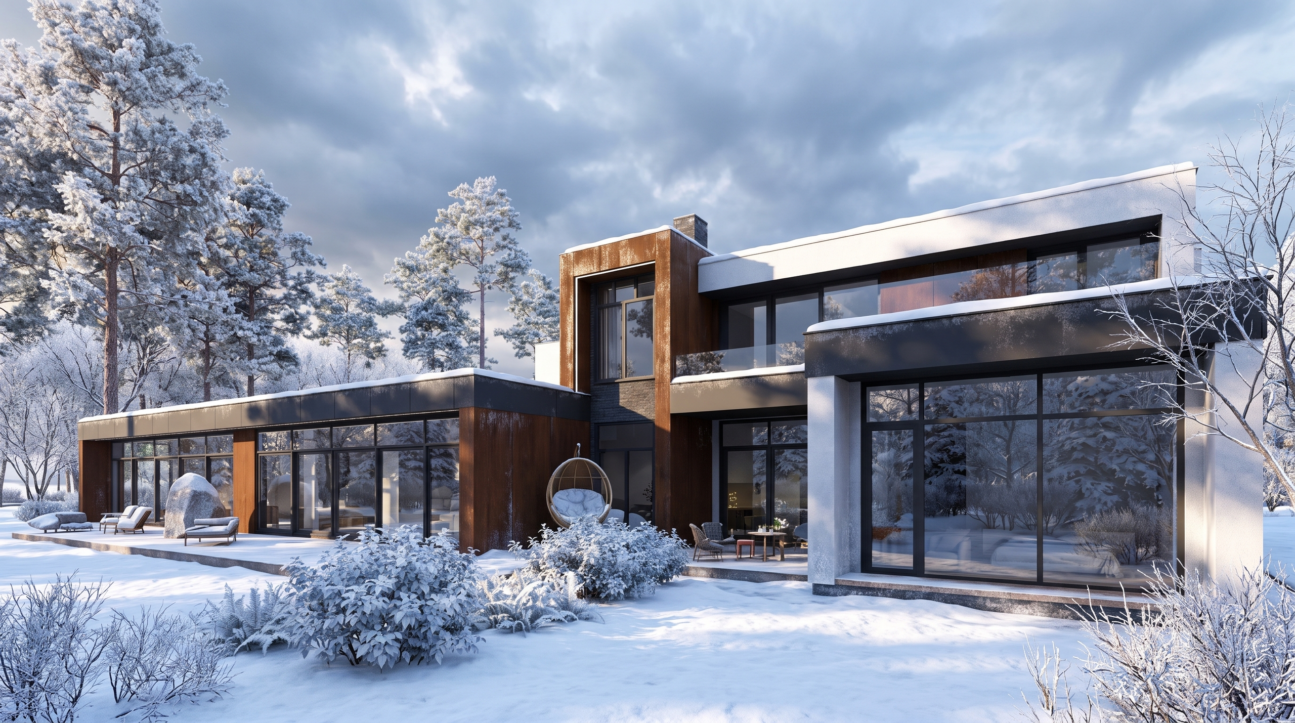 Проект «Villa Yoso». Архитектурное проектирование