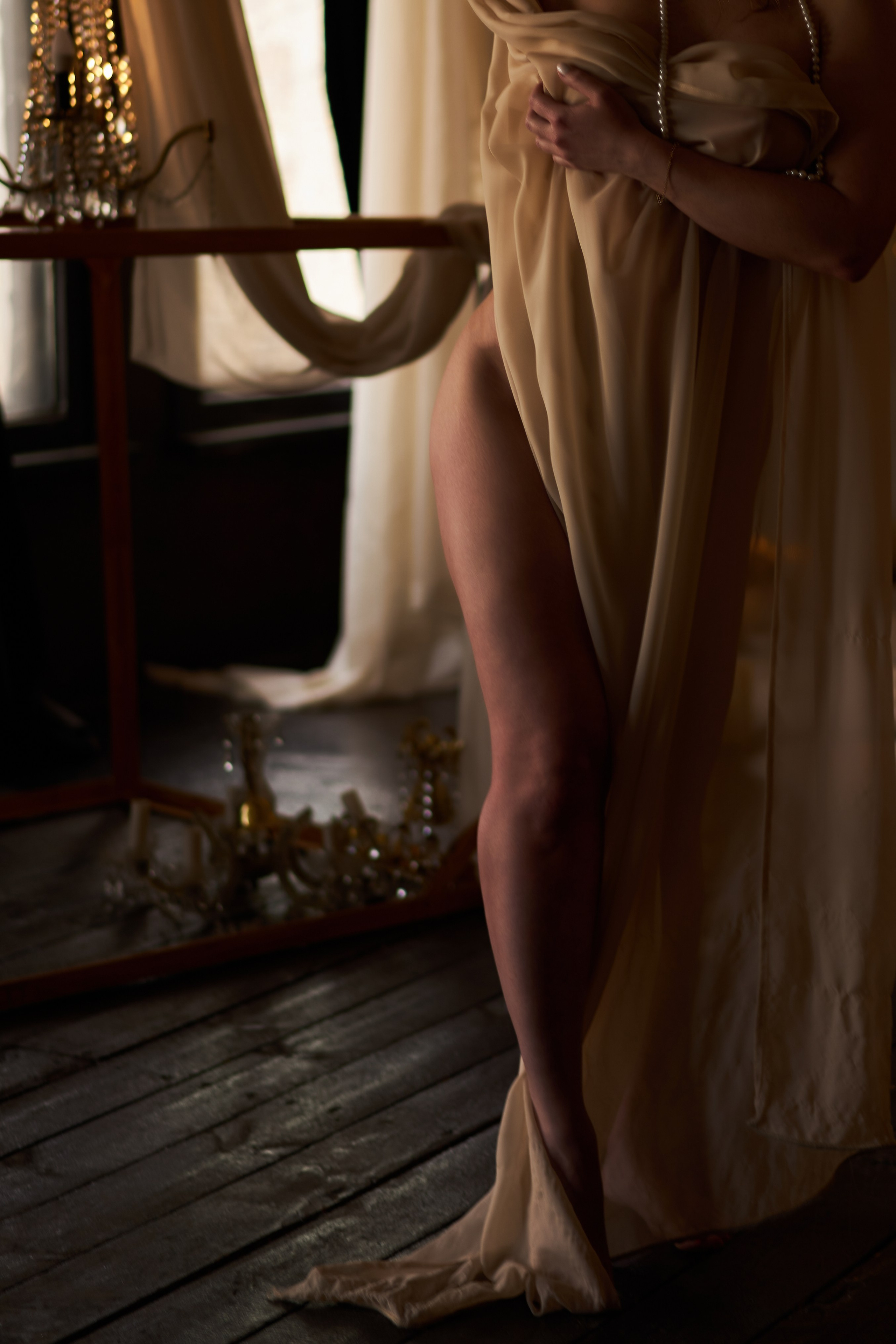 Будуарная фотосессия в студии. Фотограф Екатеринбург Кокшарова Александра